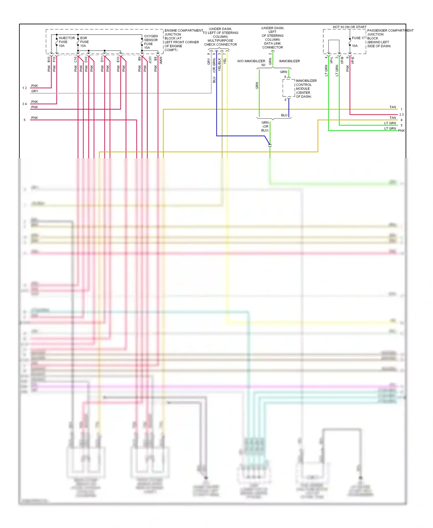 Wiring diagram nca for Hyundai Sonata V (2004-2007) (16 of 55)