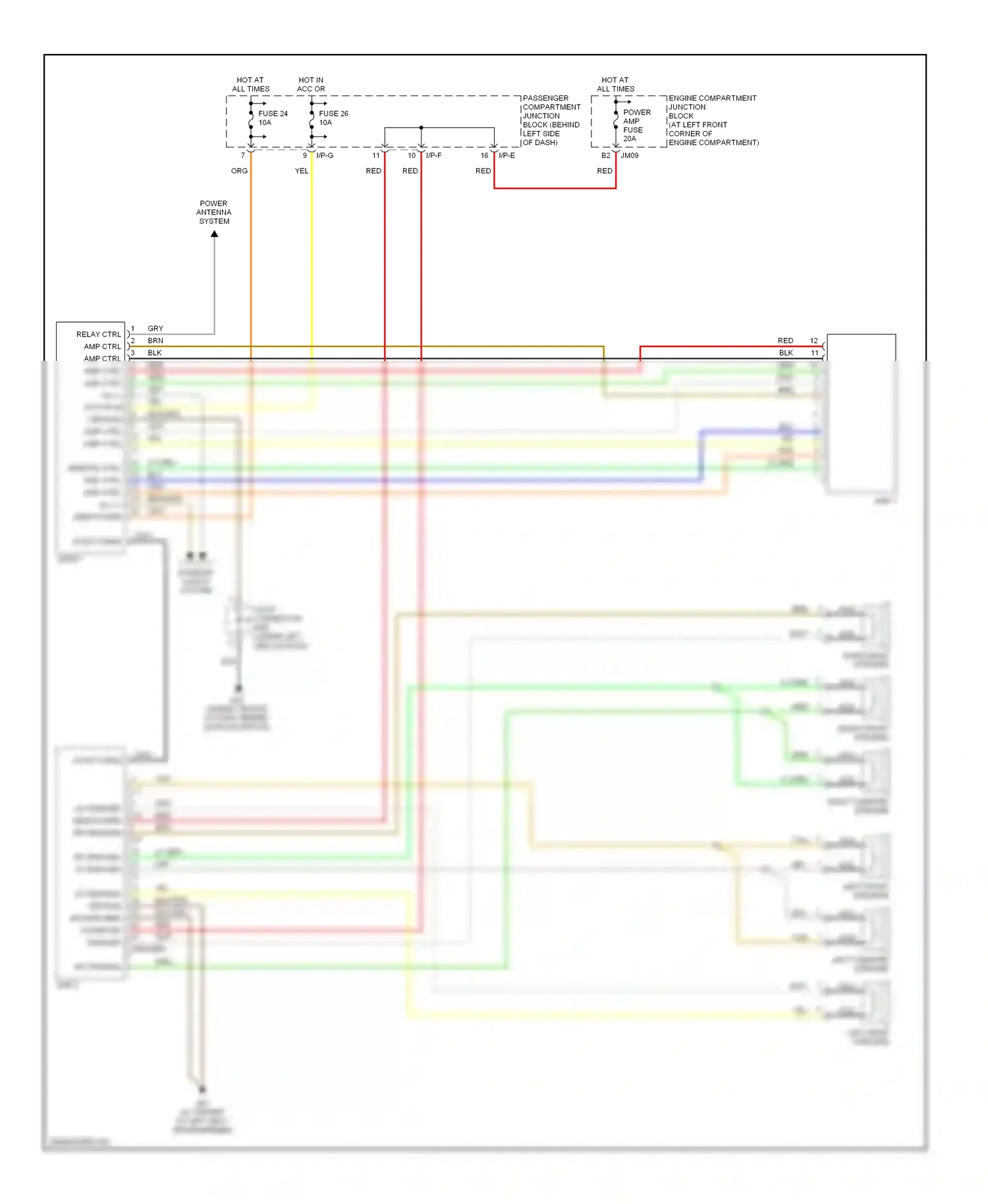 Wiring diagram nca for Hyundai Sonata V (2004-2007) (48 of 55)