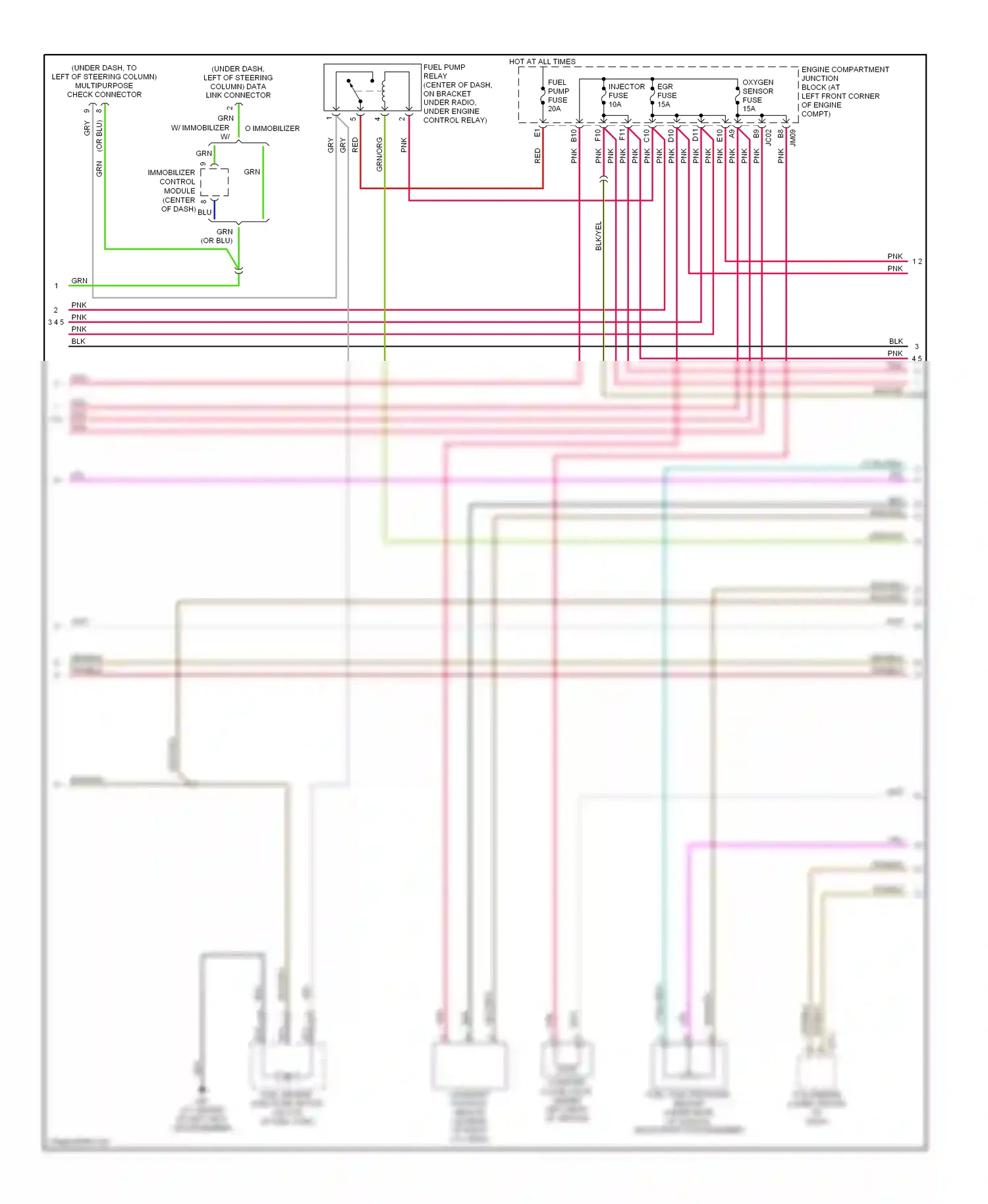 Wiring diagram org/blk for Hyundai Sonata V (2004-2007) (16 of 17)
