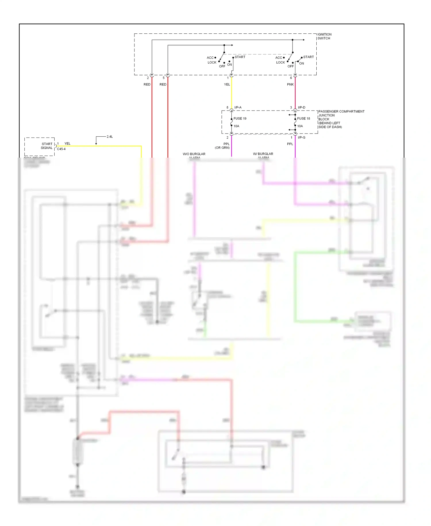 Wiring diagram red for Hyundai Sonata V (2004-2007) (29 of 33)