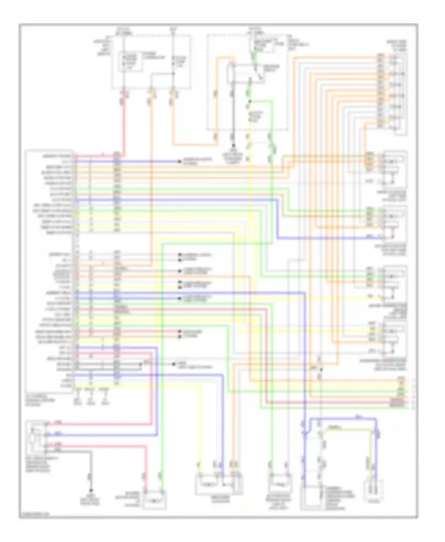 Sonata Hyundai VI (2009-2014): 2.4l, automatic a/c circuit (1 of 2)