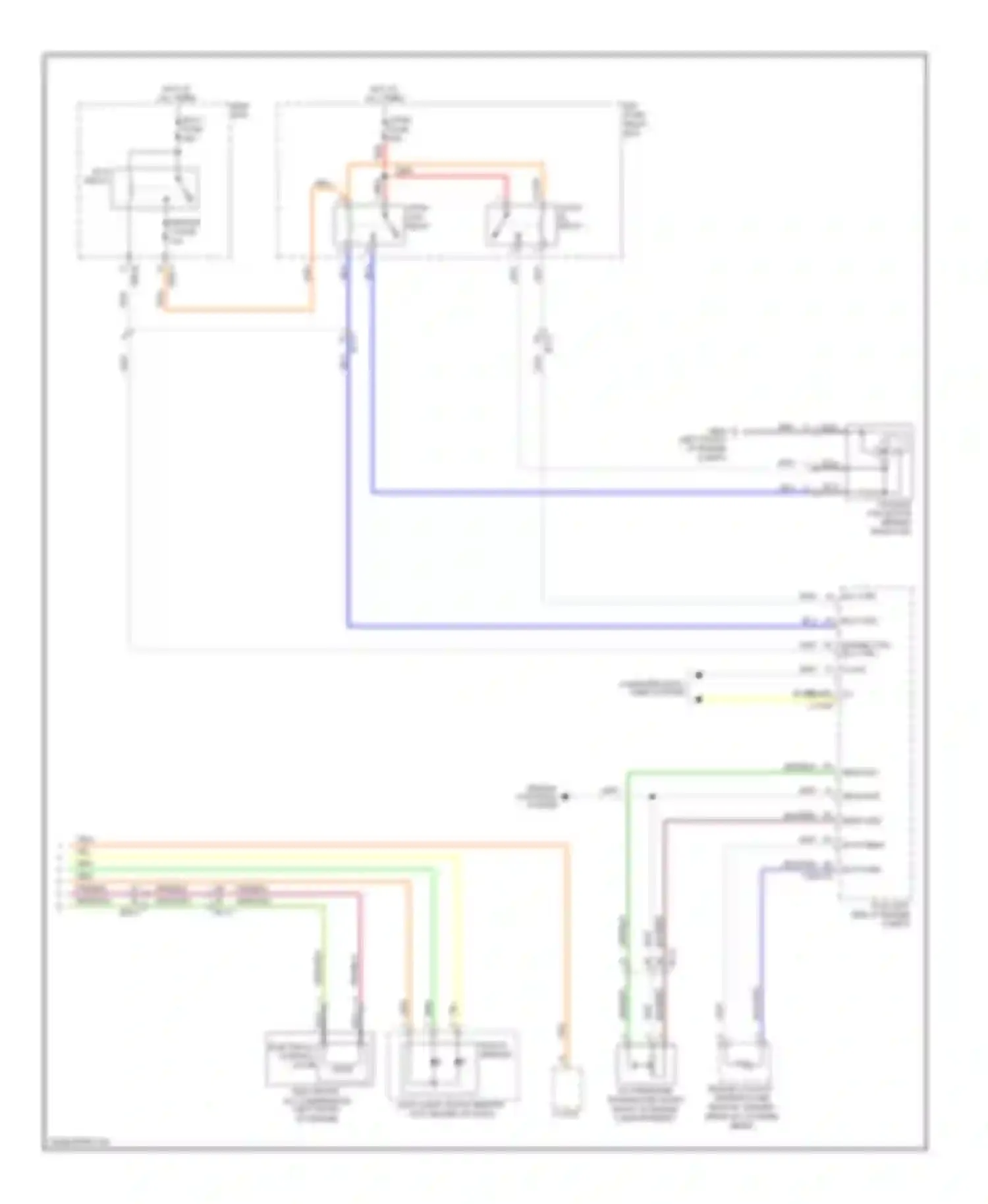 Sonata Hyundai VI (2009-2014): 2.4l, automatic a/c circuit (2 of 2)