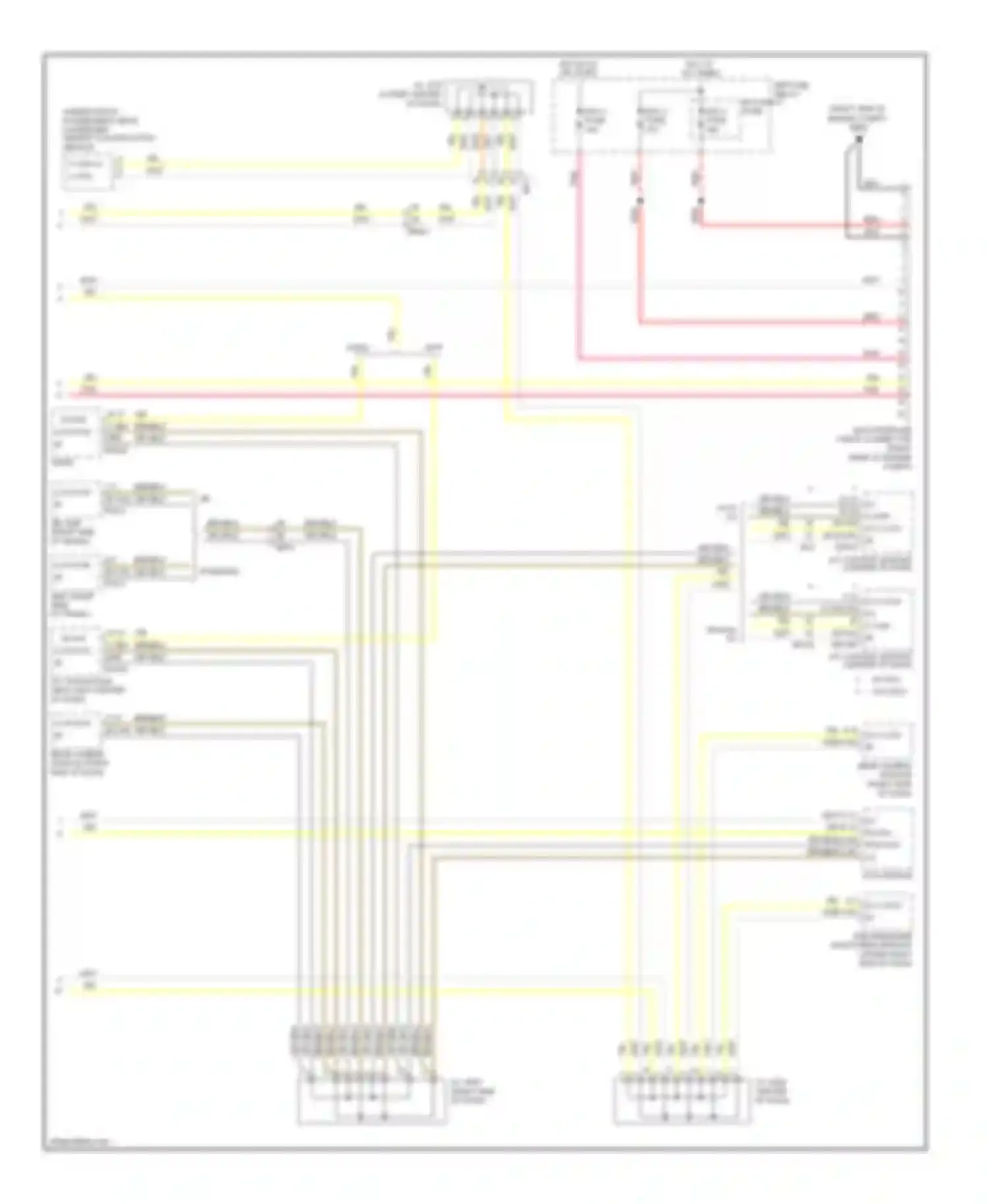 Sonata Hyundai VI (2009-2014): Computer data lines circuit, except hybrid (2 of 2)
