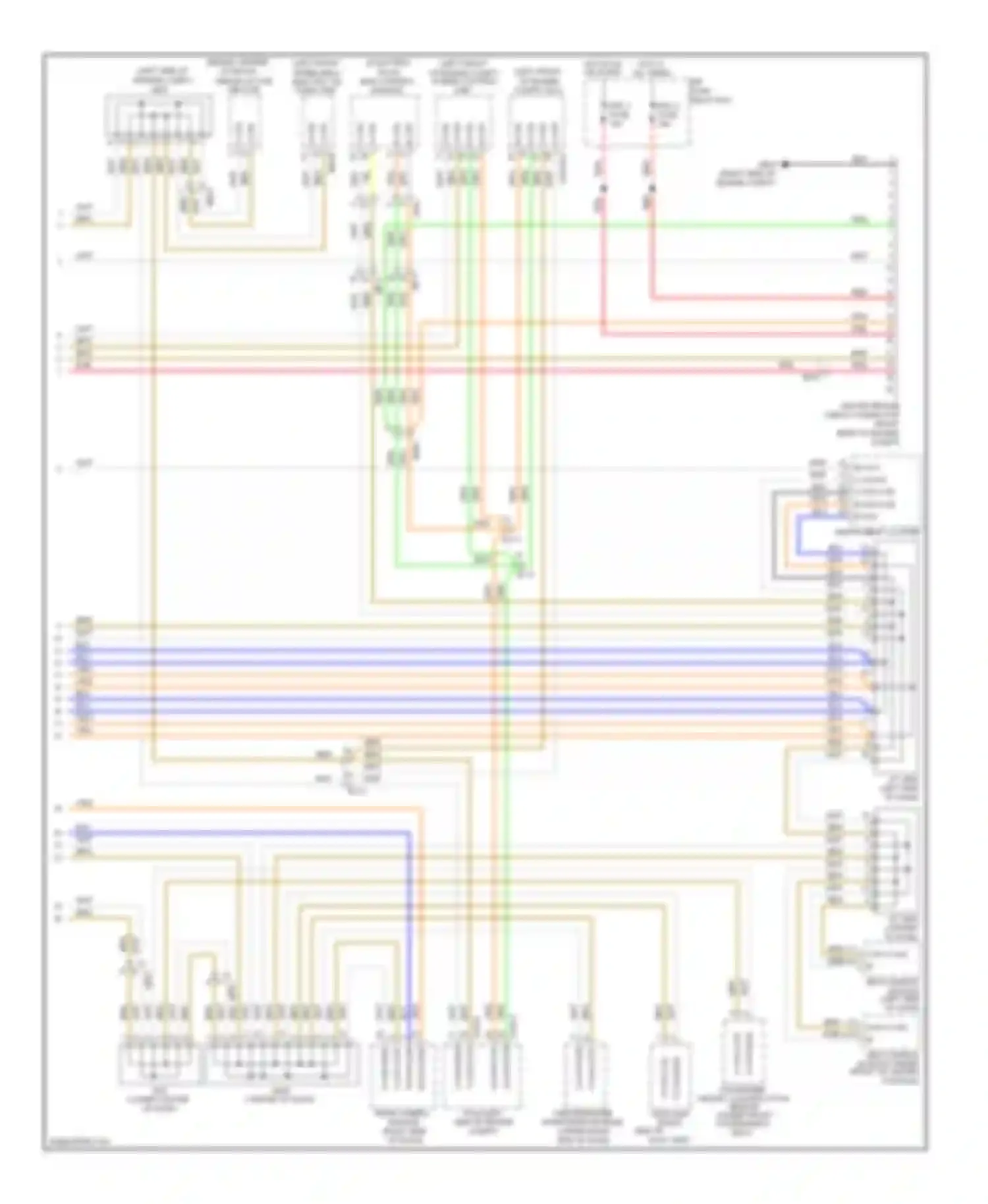 Sonata Hyundai VI (2009-2014): Computer data lines circuit, hybrid (2 of 2)