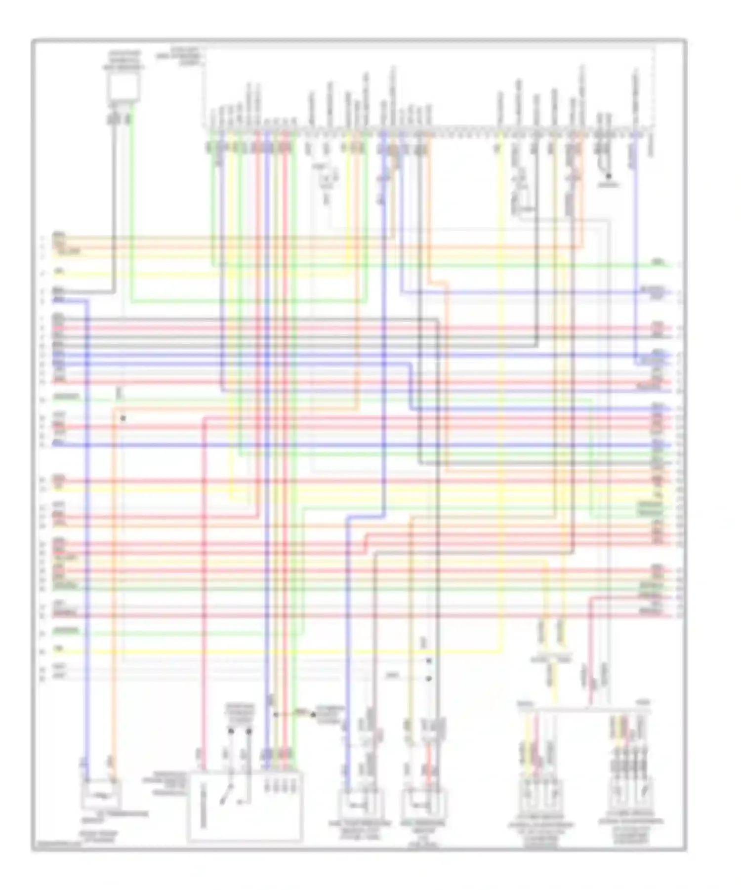 Sonata Hyundai VI (2009-2014): Wiring diagram engine performance 2.0l (2 of 5)
