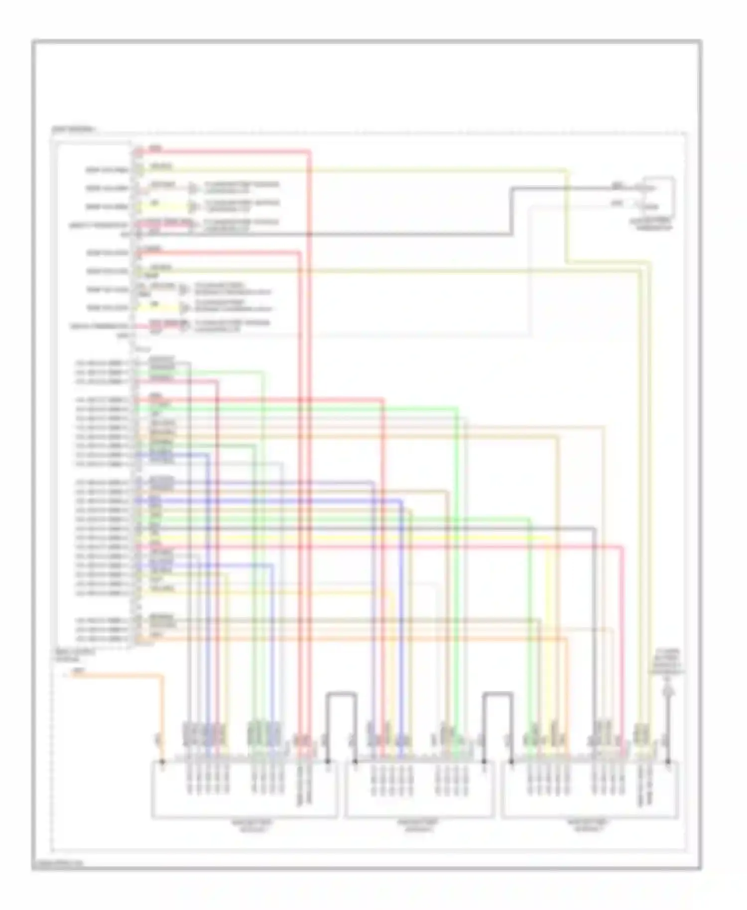 Sonata Hyundai VI (2009-2014): Wiring diagram engine performance 2.4l hybrid, hybrid control circuit (3 of 6)