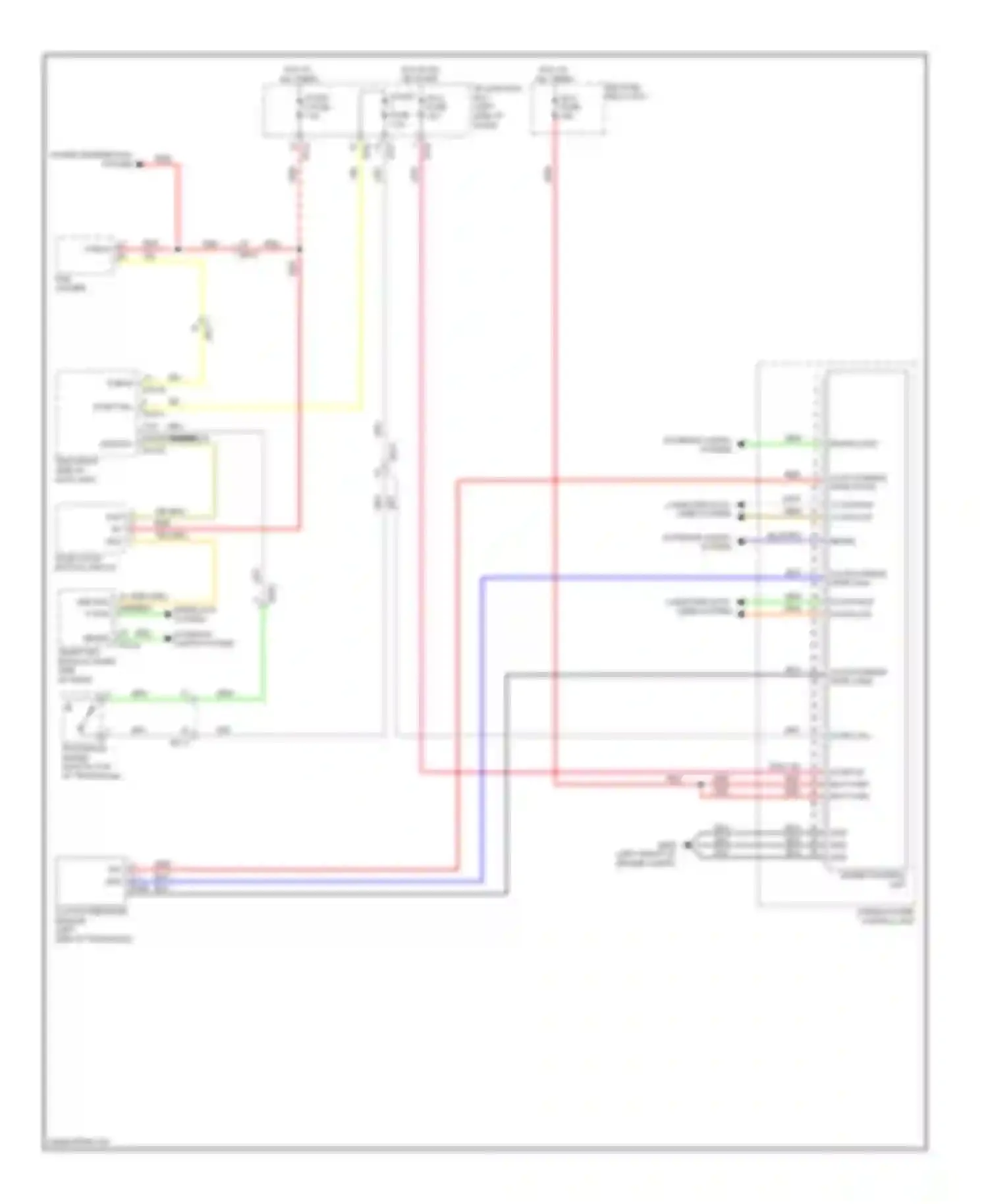 Sonata Hyundai VI (2009-2014): Wiring diagram engine performance 2.4l hybrid, hybrid control circuit (6 of 6)