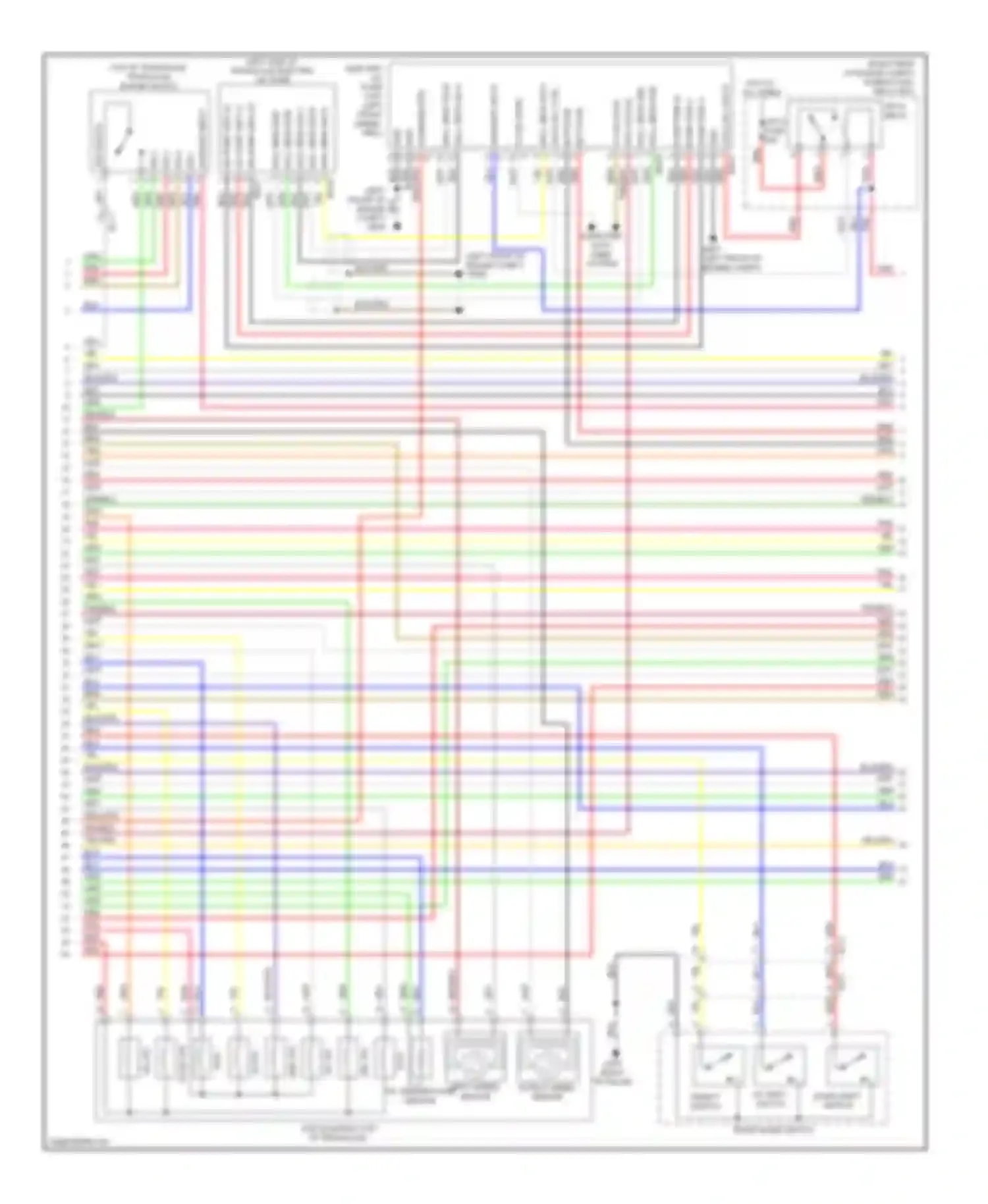 Sonata Hyundai VI (2009-2014): Wiring diagram engine performance 2.4l hybrid, mfi control circuit (4 of 5)