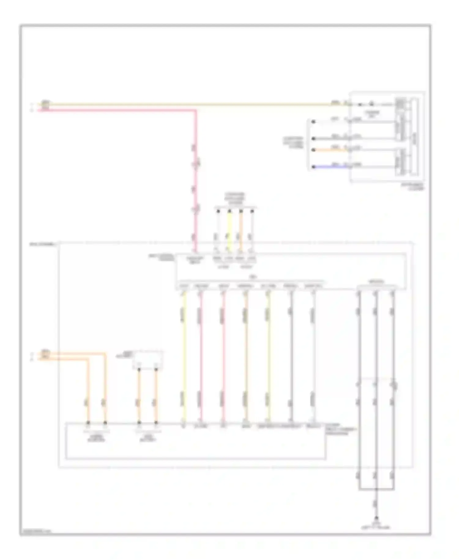 Sonata Hyundai VI (2009-2014): Charging circuit, hybrid (2 of 2)