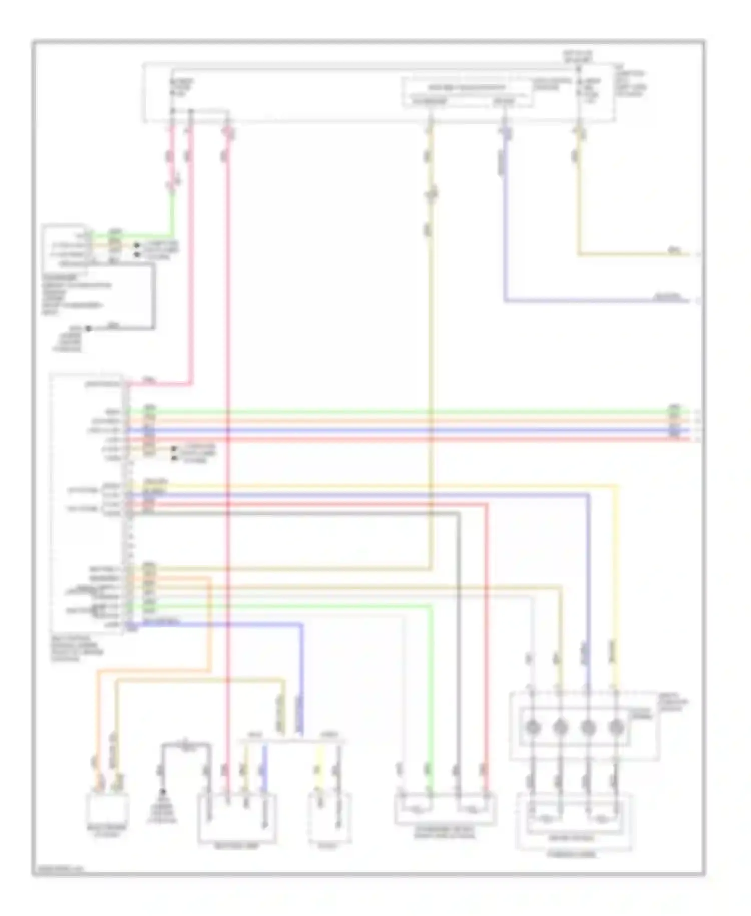 Sonata Hyundai VI (2009-2014): Supplemental restraints circuit, hybrid (1 of 3)