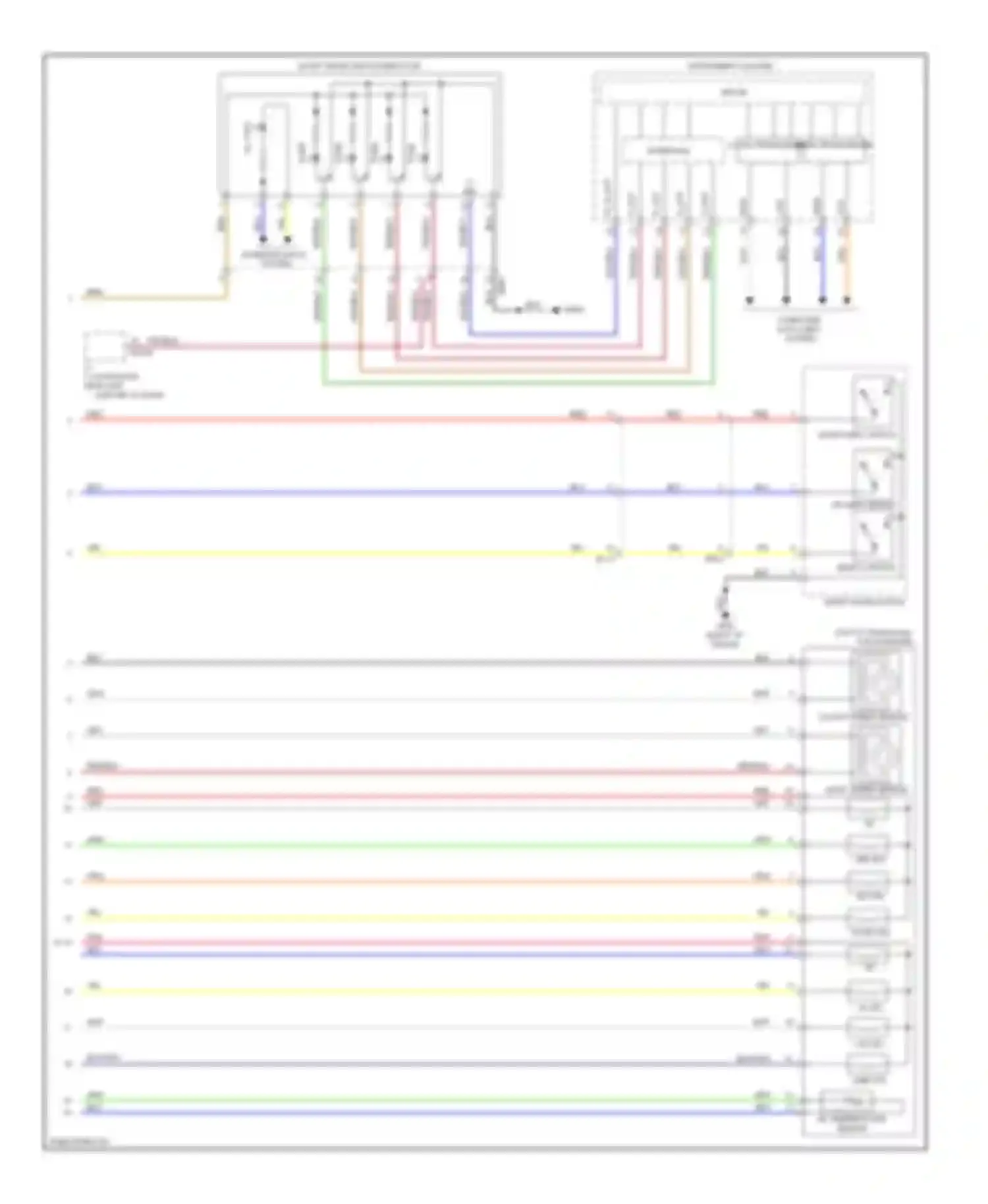 Sonata Hyundai VI (2009-2014): Transmission circuit, hybrid (2 of 2)