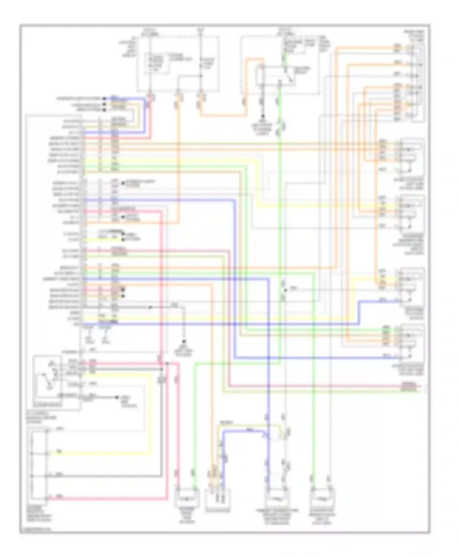 Wiring diagram 3 4 computer data lines system for Hyundai Sonata VI (2009-2014) (1 of 2)
