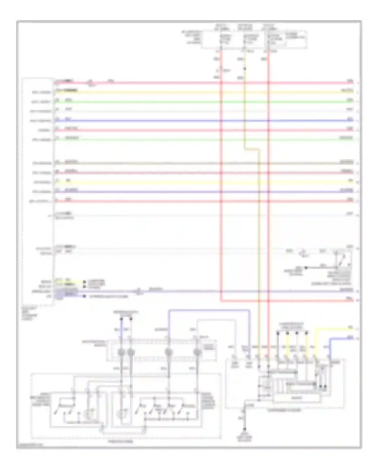 Wiring diagram 41 chg-bg 77 pnk on/start input for Hyundai Sonata VI (2009-2014) (1 of 1)