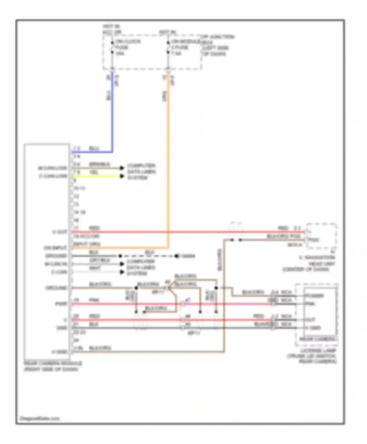 Wiring diagram blk/org for Hyundai Sonata VI (2009-2014) (29 of 42)