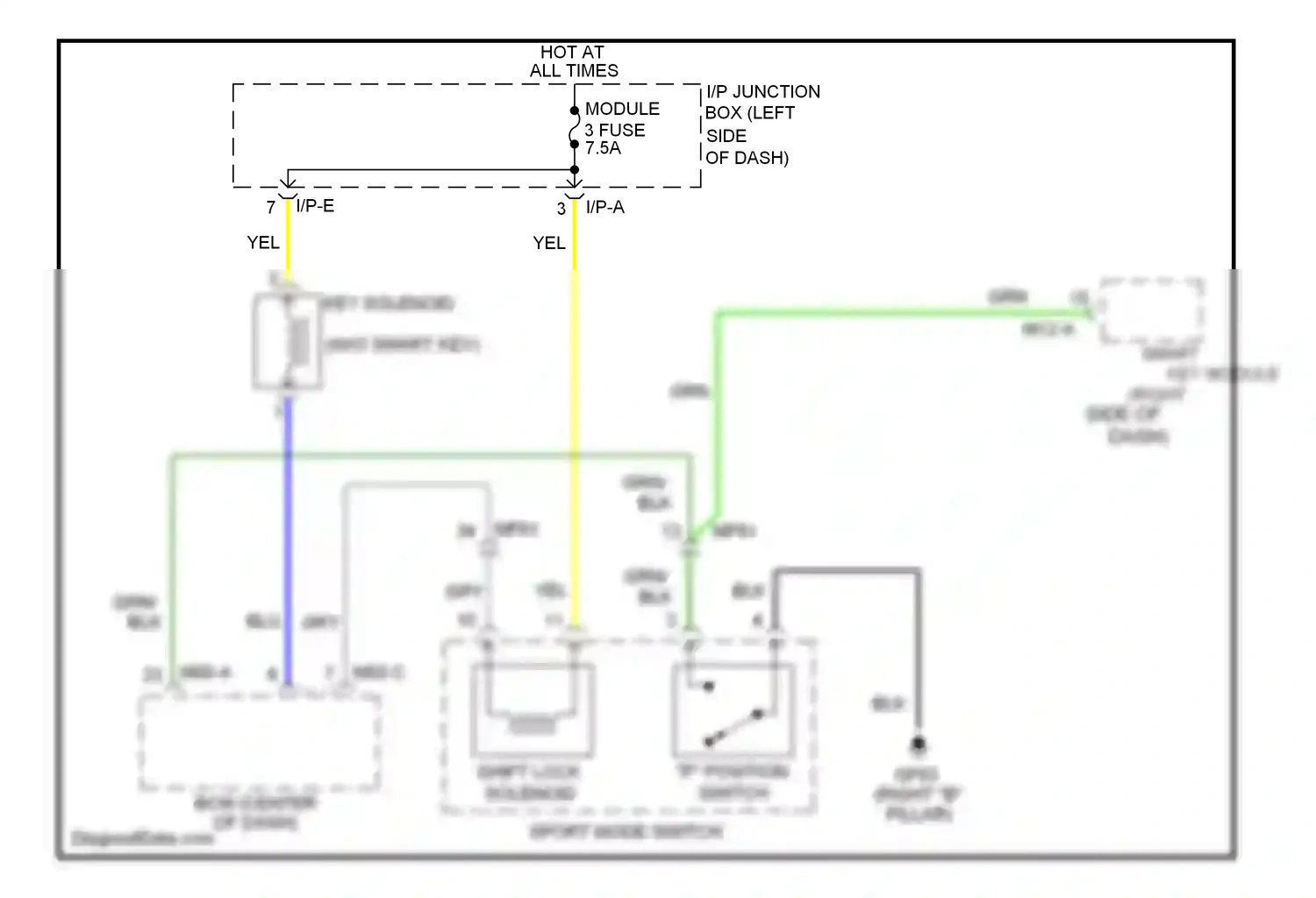 Wiring diagram blu for Hyundai Sonata VI (2009-2014) (130 of 146)