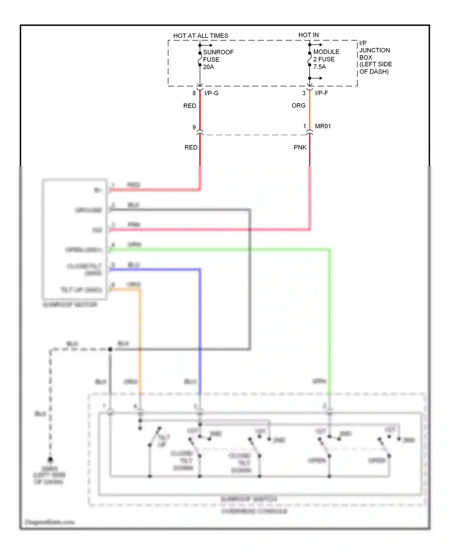 Wiring diagram blu for Hyundai Sonata VI (2009-2014) (102 of 146)