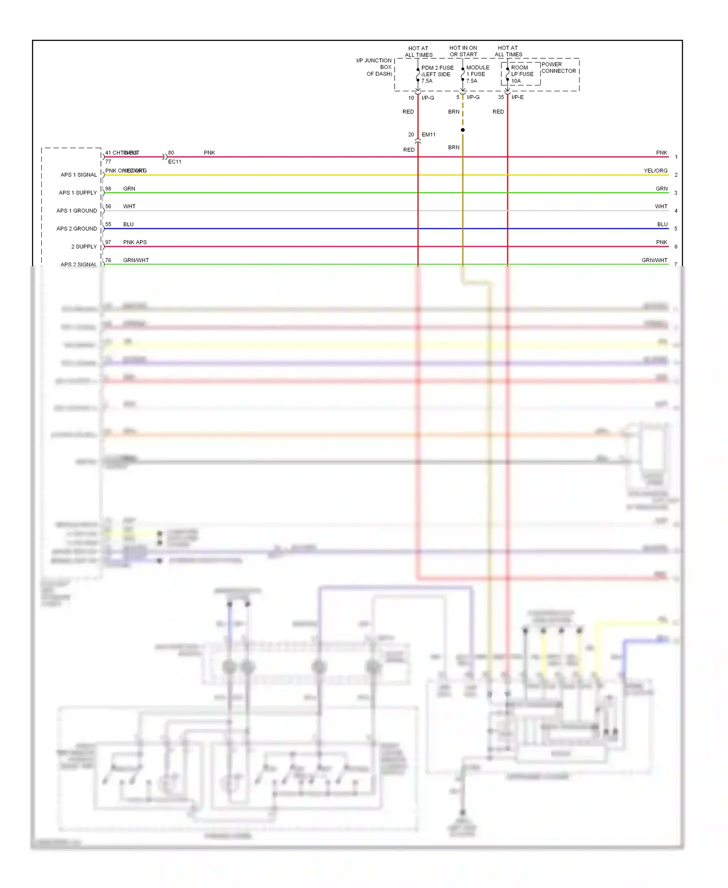 Wiring diagram blu for Hyundai Sonata VI (2009-2014) (22 of 146)