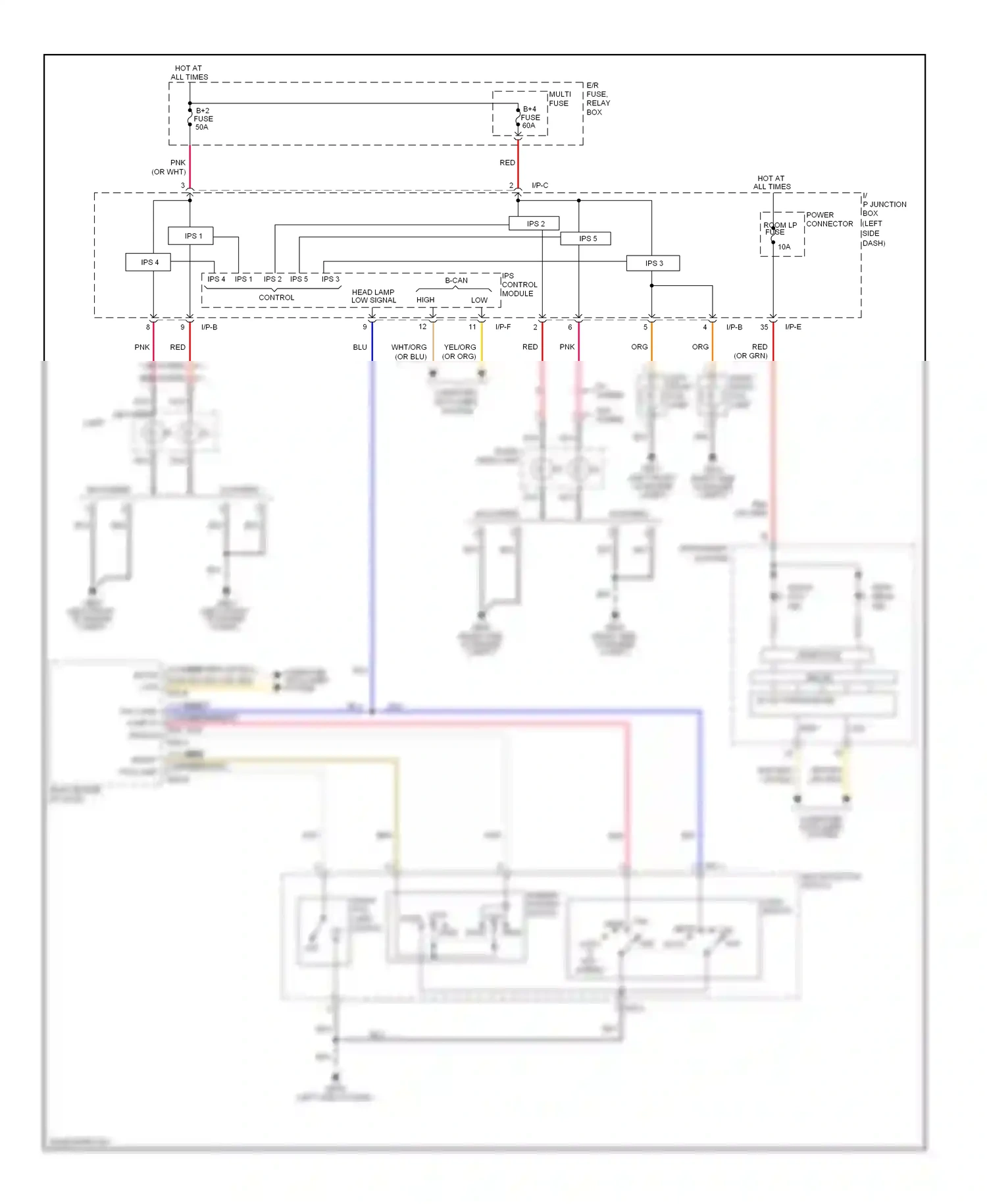 Wiring diagram blu for Hyundai Sonata VI (2009-2014) (63 of 146)