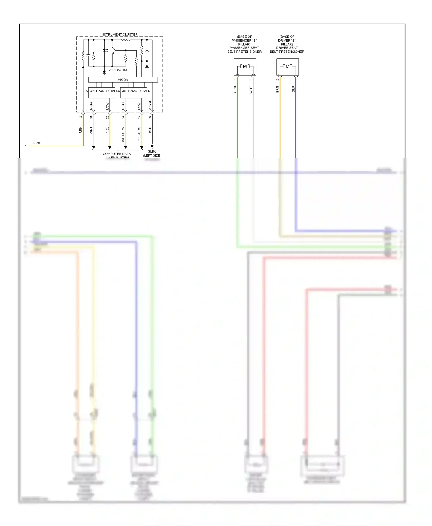 Wiring diagram blu/org for Hyundai Sonata VI (2009-2014) (73 of 80)