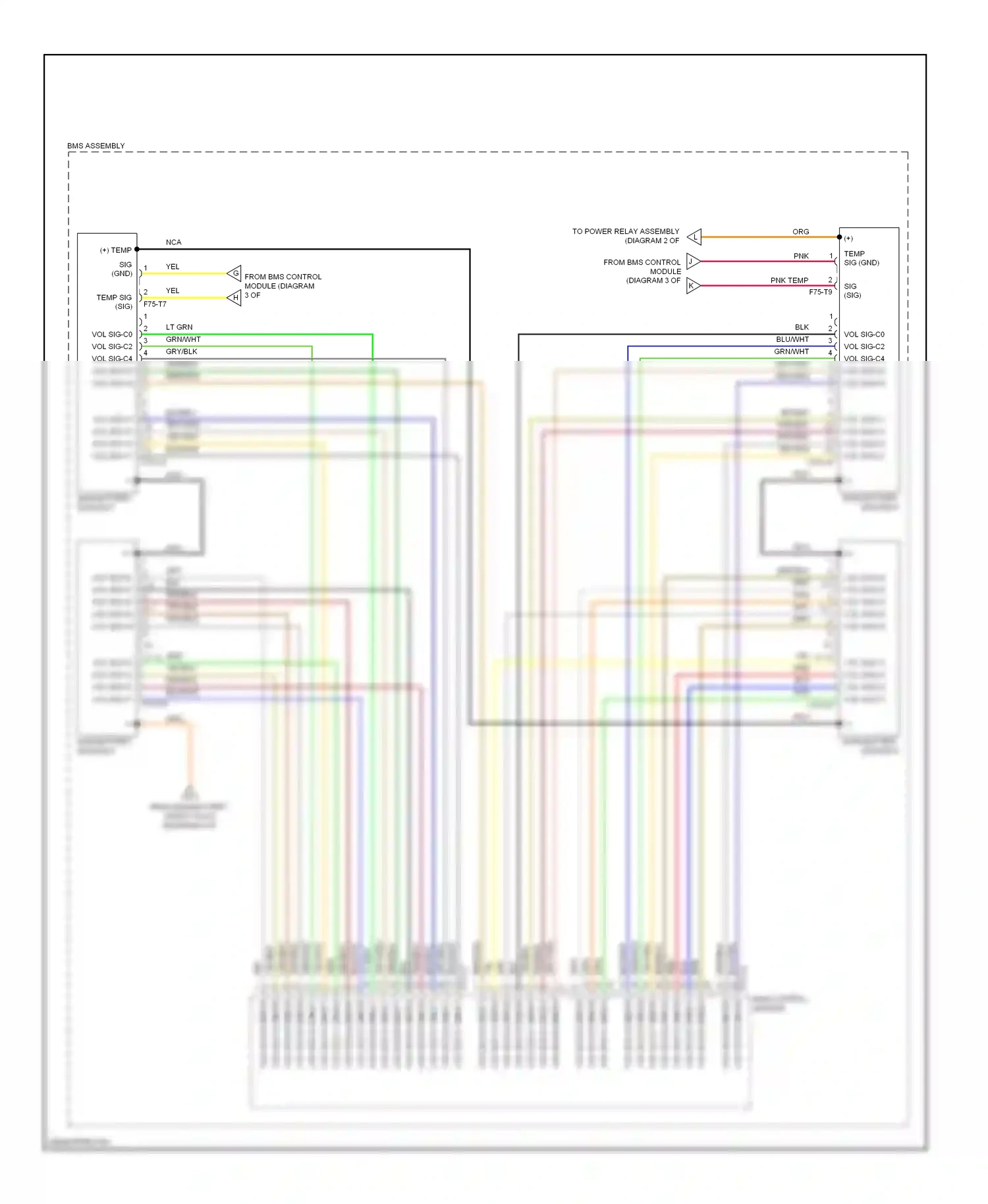 Wiring diagram blu/org for Hyundai Sonata VI (2009-2014) (29 of 80)