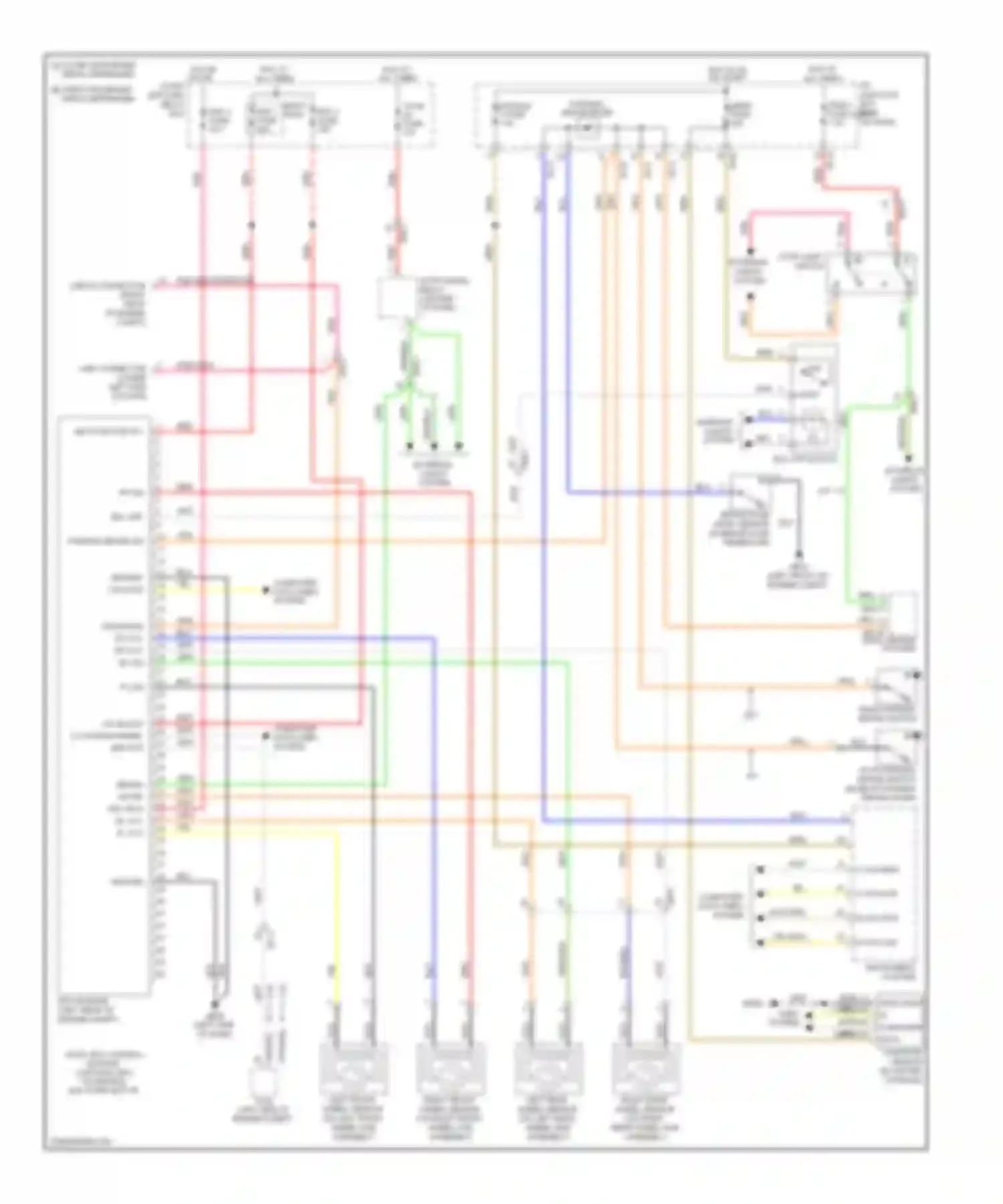 Wiring diagram c-can low computer data lines system for Hyundai Sonata VI (2009-2014) (1 of 1)