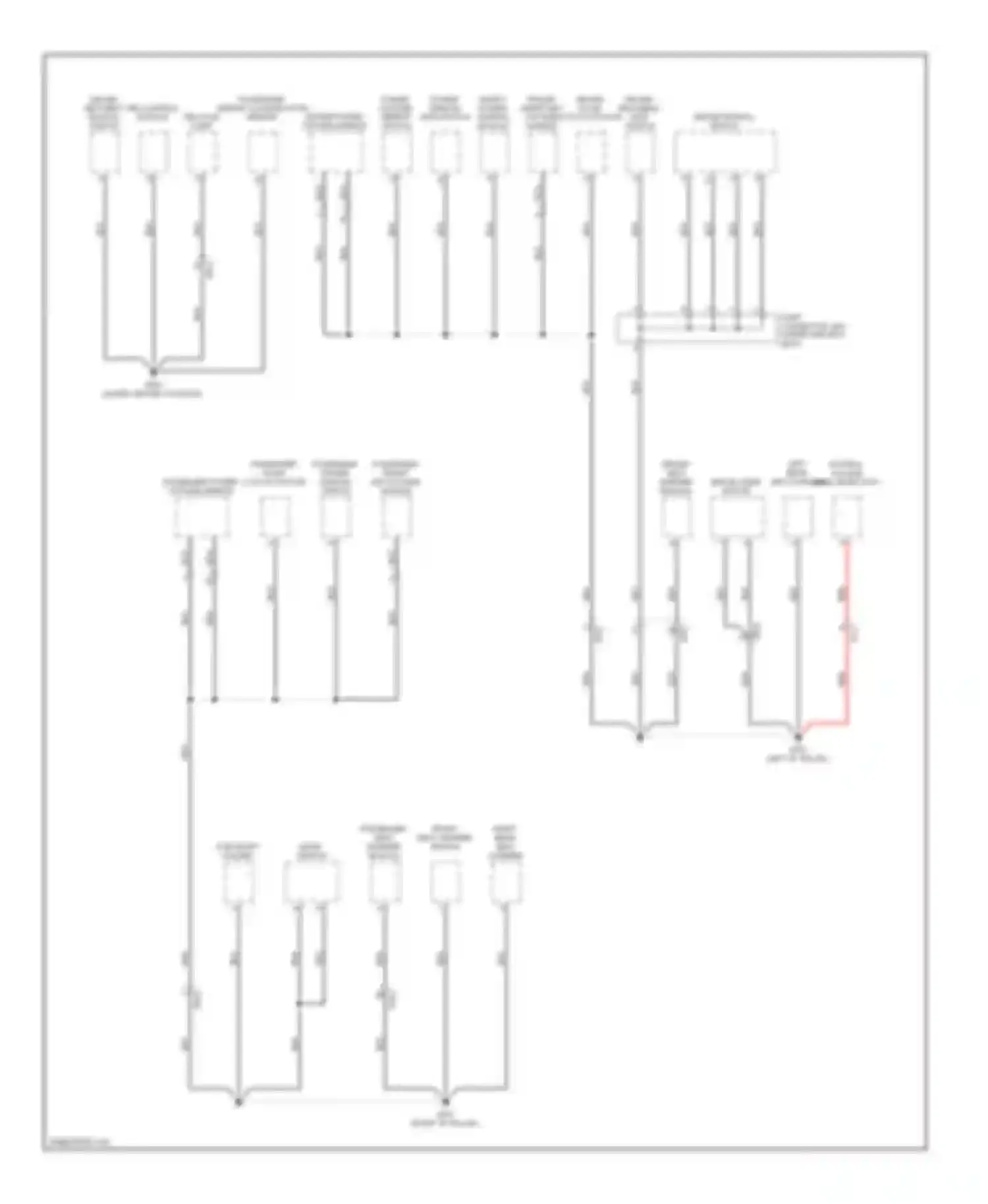 Wiring diagram driver smart key outside handle for Hyundai Sonata VI (2009-2014) (1 of 2)