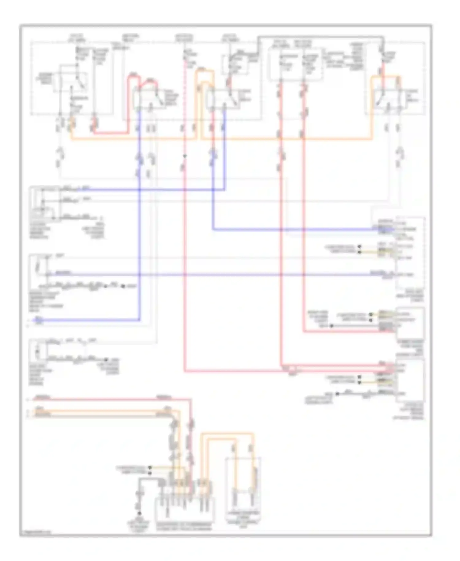 Wiring diagram engine control relay for Hyundai Sonata VI (2009-2014) (1 of 3)