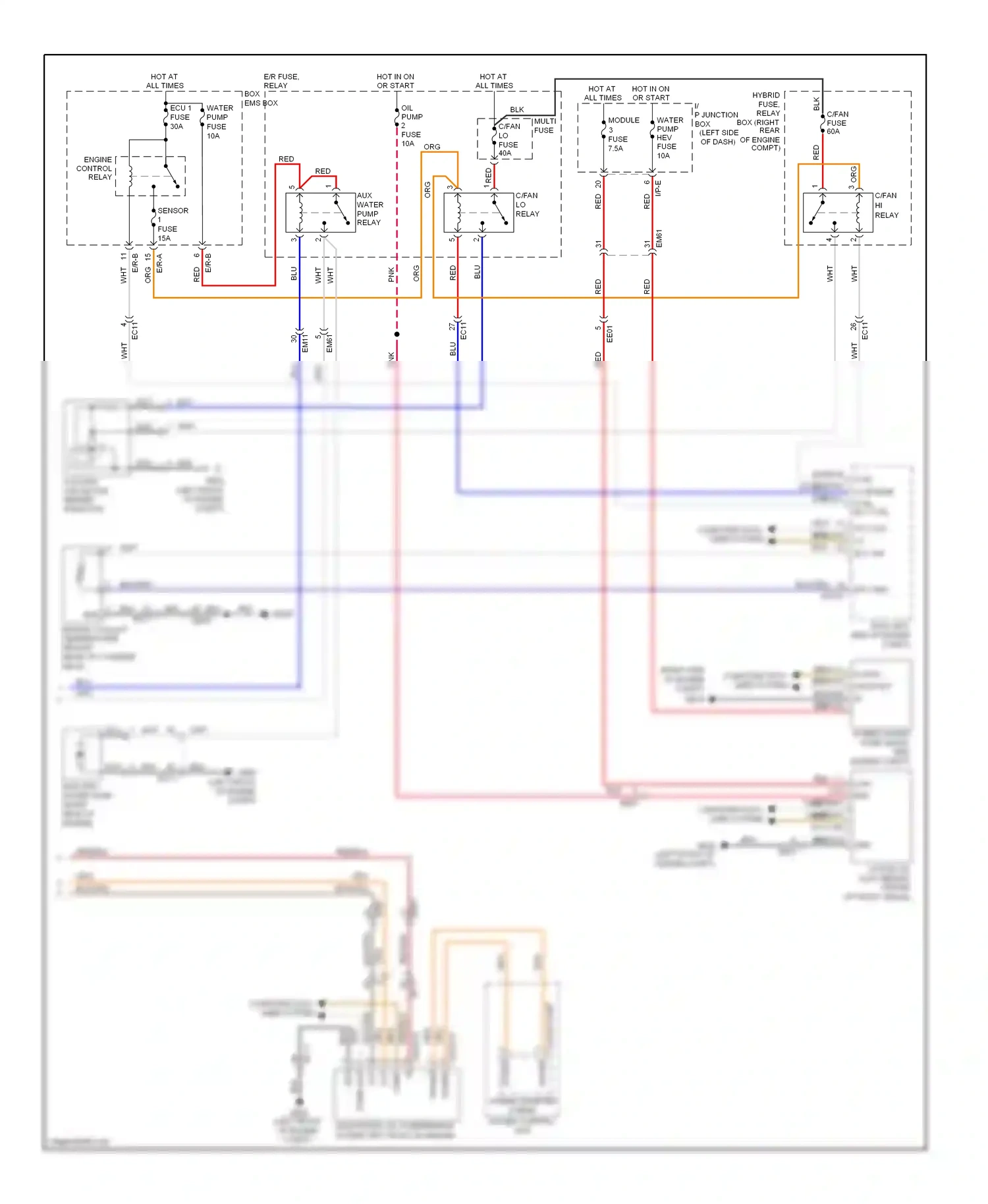Wiring diagram e/r-b for Hyundai Sonata VI (2009-2014) (6 of 15)