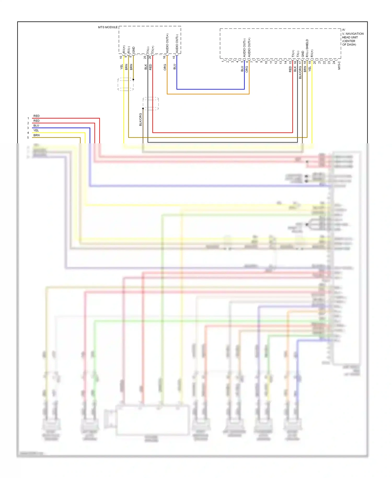 Wiring diagram nca for Hyundai Sonata VI (2009-2014) (73 of 87)