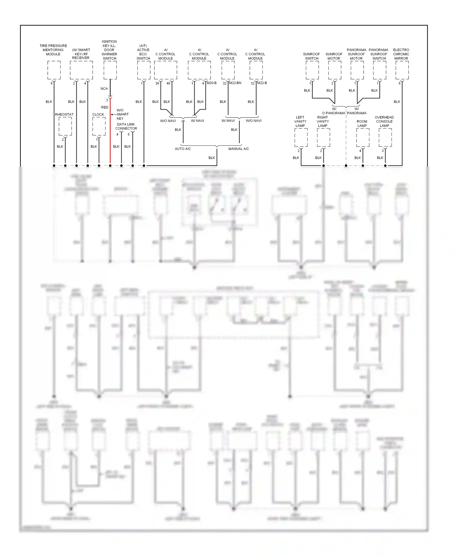 Wiring diagram nca for Hyundai Sonata VI (2009-2014) (38 of 87)