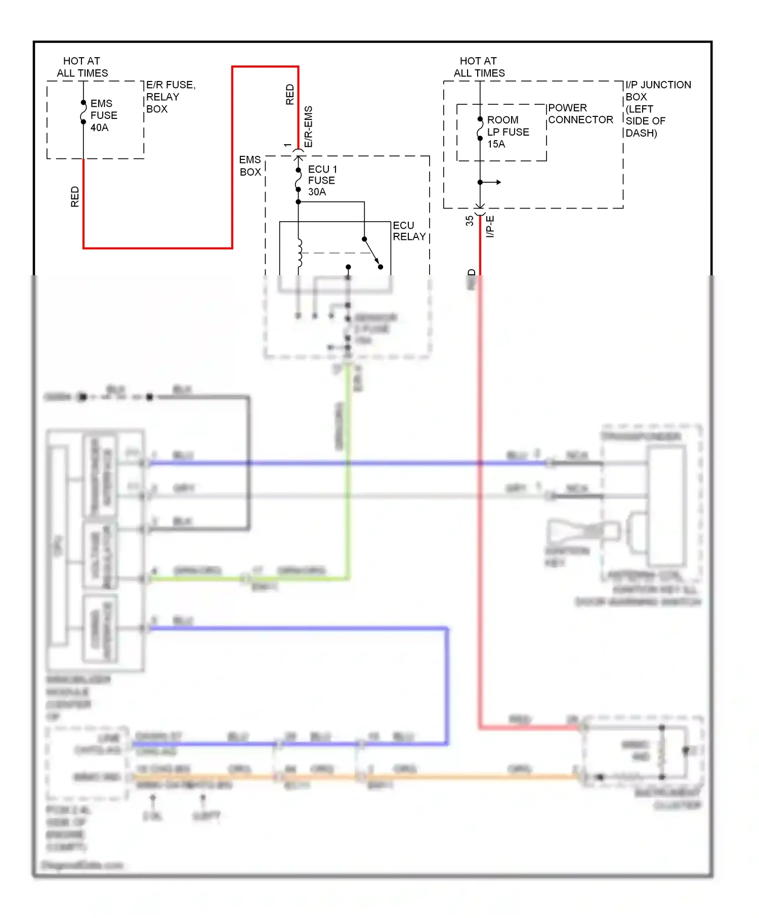 Wiring diagram nca for Hyundai Sonata VI (2009-2014) (9 of 87)