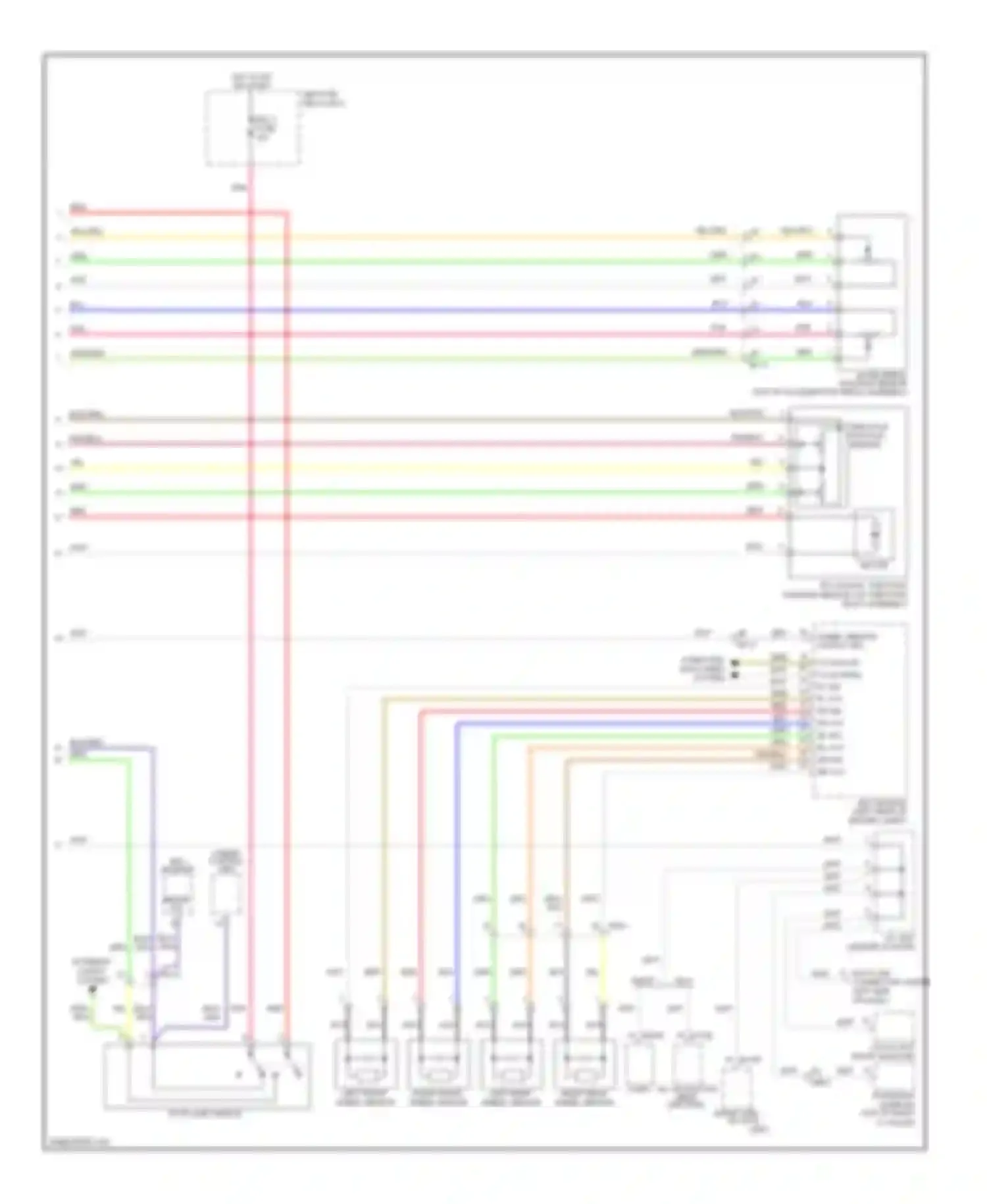 Wiring diagram org/blk for Hyundai Sonata VI (2009-2014) (3 of 29)