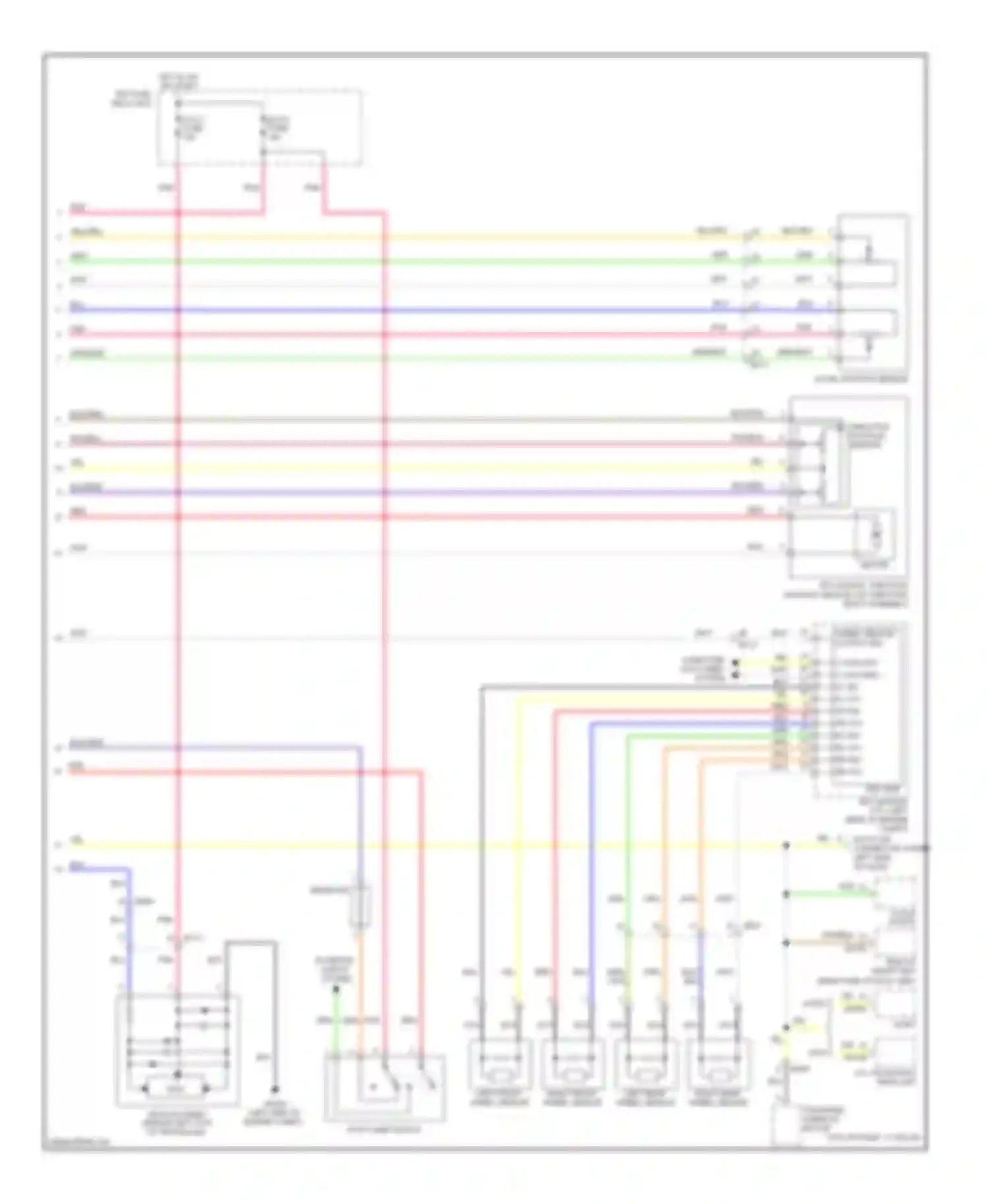 Wiring diagram org/blk for Hyundai Sonata VI (2009-2014) (2 of 29)