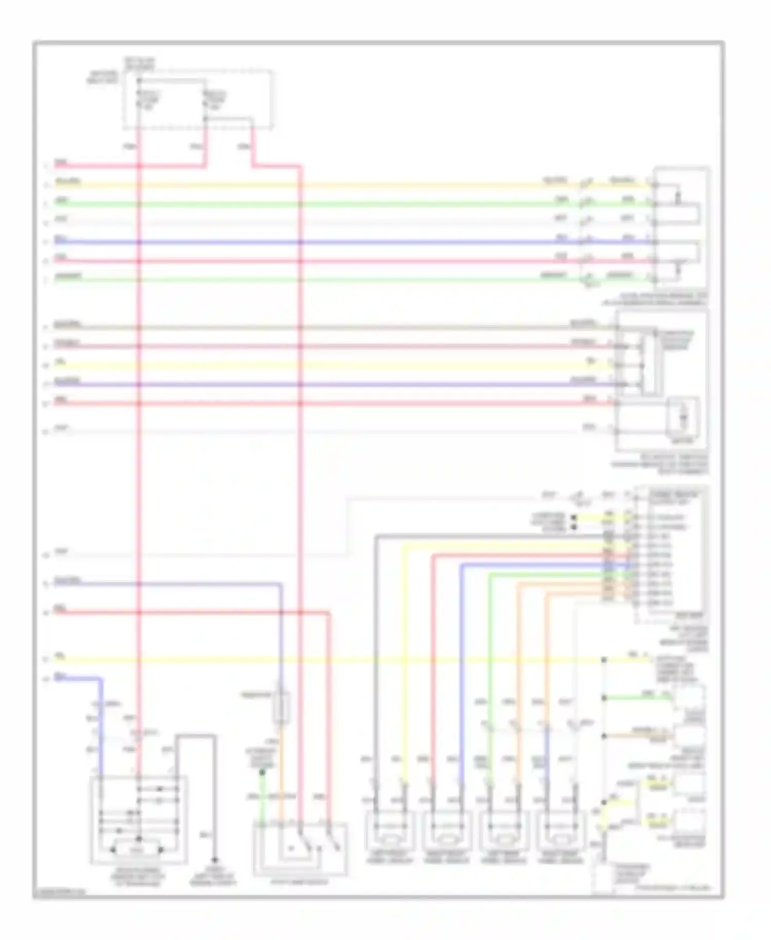 Wiring diagram stop lamp switch for Hyundai Sonata VI (2009-2014) (1 of 12)