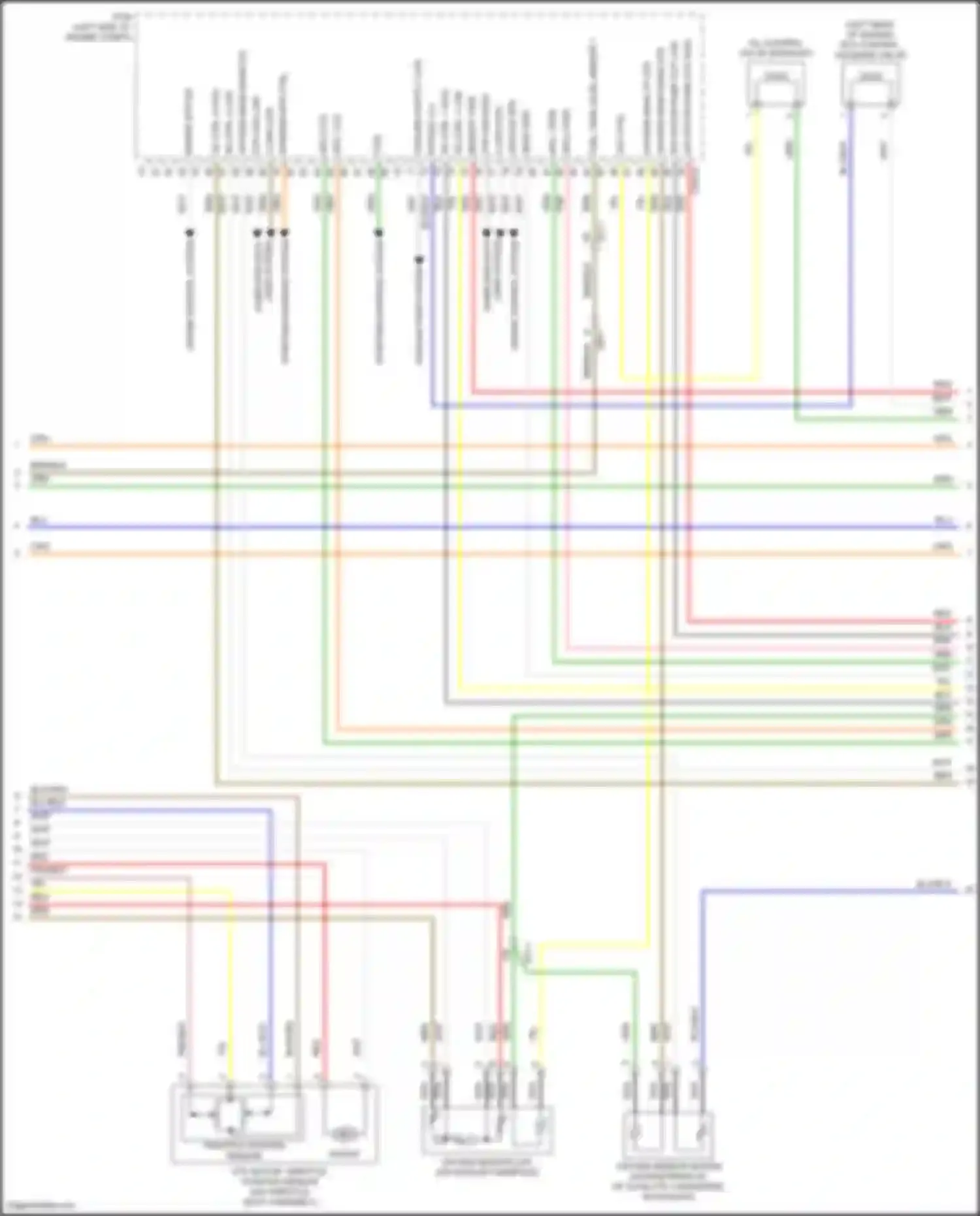 Sonata Hyundai VII facelift (2017-2019): Wiring diagram engine performance 2.0l turbo (4 of 6)