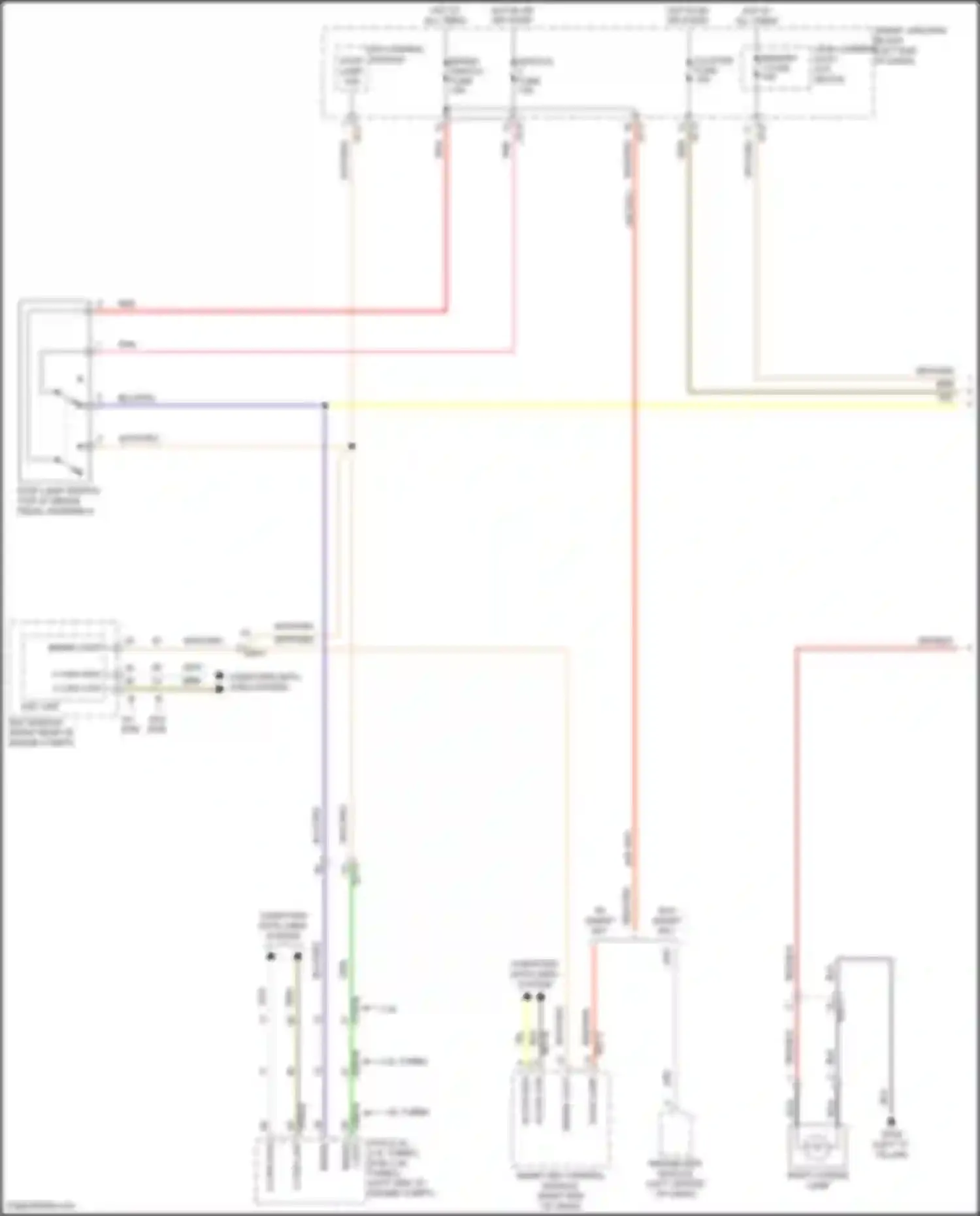 Sonata Hyundai VII facelift (2017-2019): 2.4l, exterior lamps circuit (1 of 4)