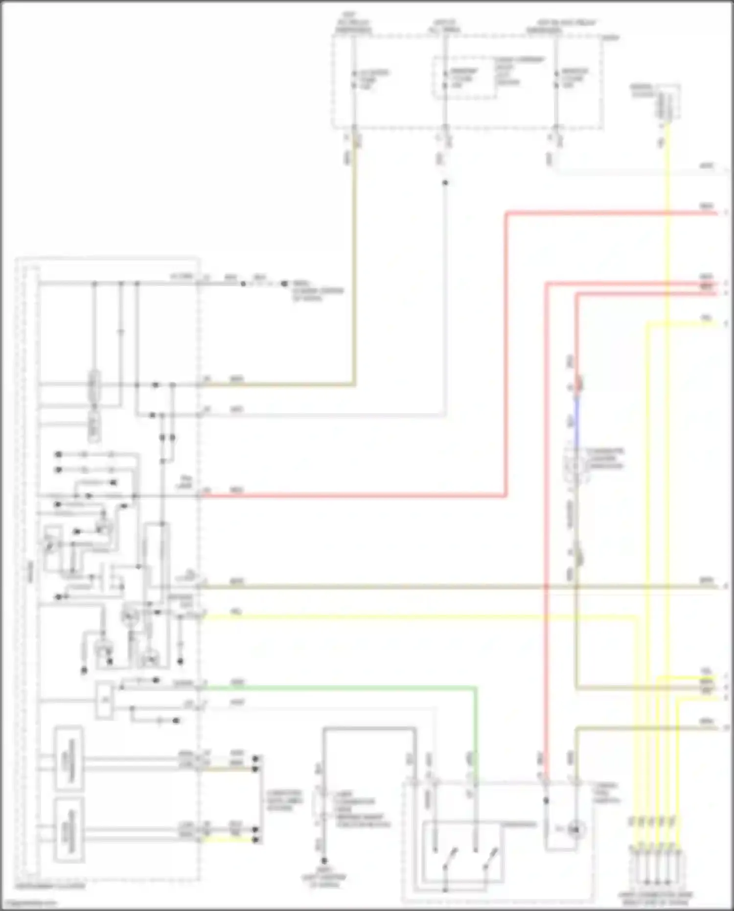 Sonata Hyundai VII facelift (2017-2019): Instrument illumination circuit, hybrid (1 of 3)