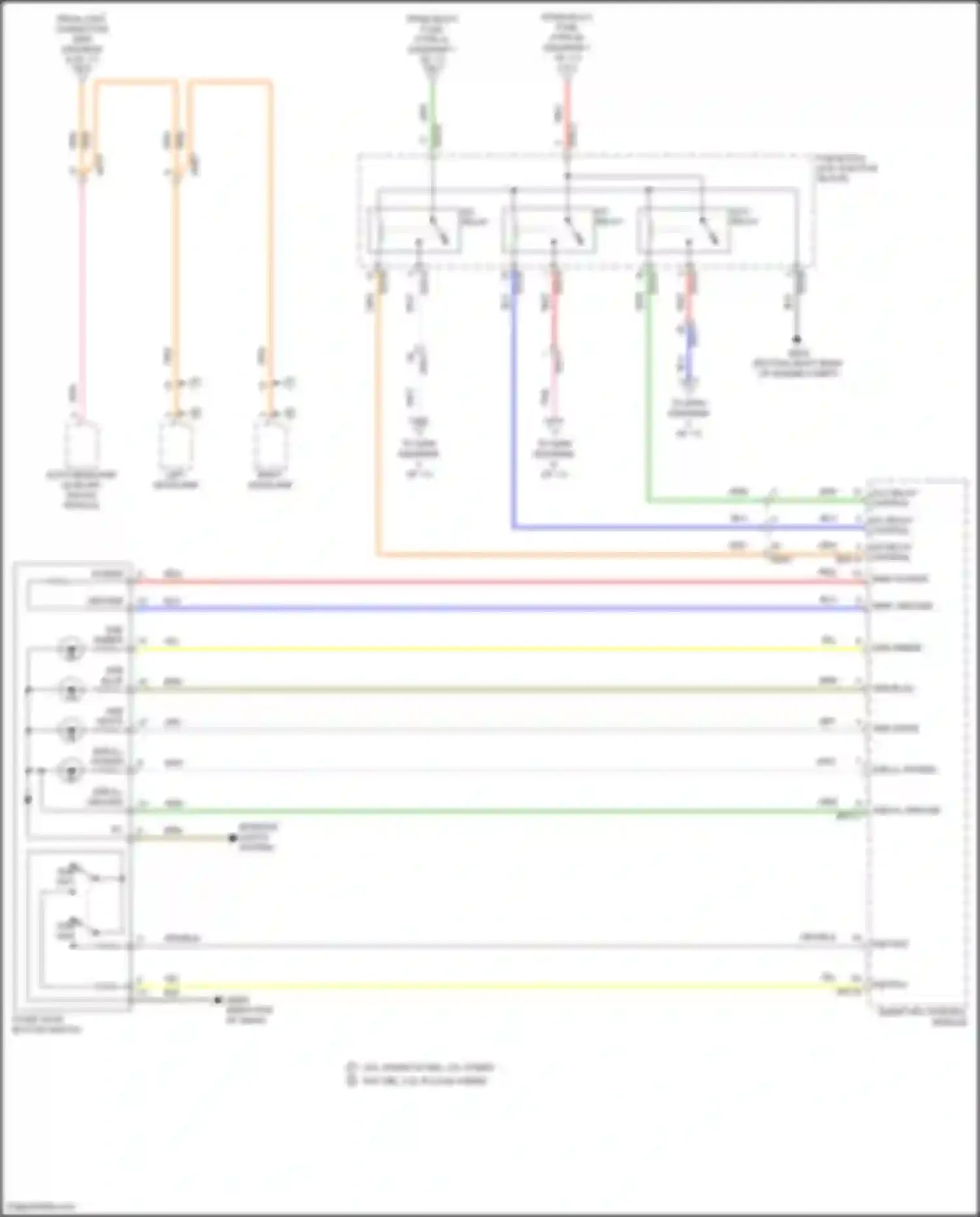 Sonata Hyundai VII facelift (2017-2019): Power distribution circuit, hybrid (7 of 11)