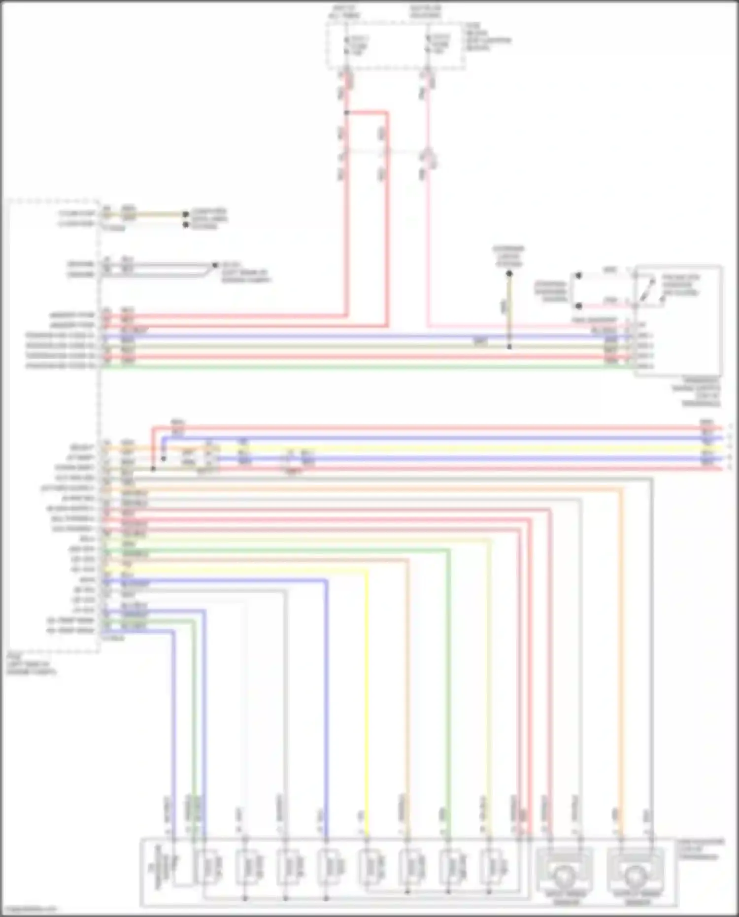 Sonata Hyundai VII facelift (2017-2019): 2.4l, transmission circuit (1 of 2)