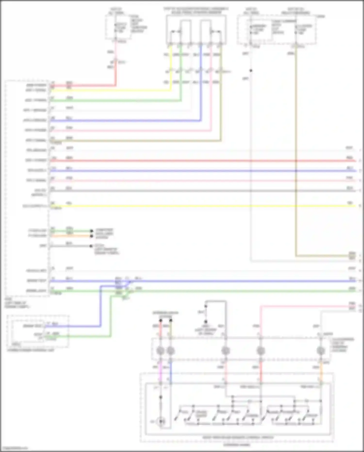 Wiring diagram aps 1 signal for Hyundai Sonata VII facelift (2017-2019) (2 of 2)