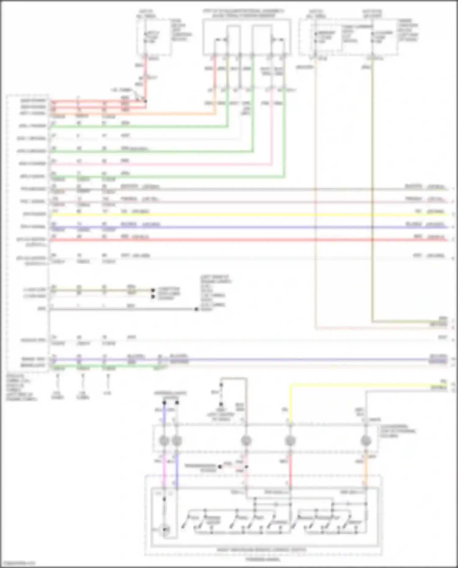 Wiring diagram aps 2 signal for Hyundai Sonata VII facelift (2017-2019) (1 of 2)