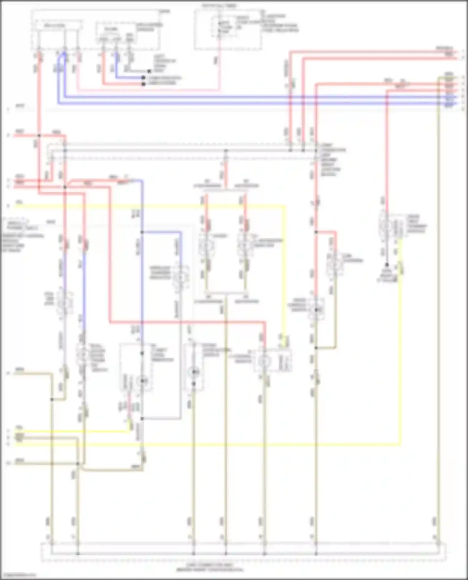 Wiring diagram a/t shift level indicator for Hyundai Sonata VII facelift (2017-2019) (1 of 1)