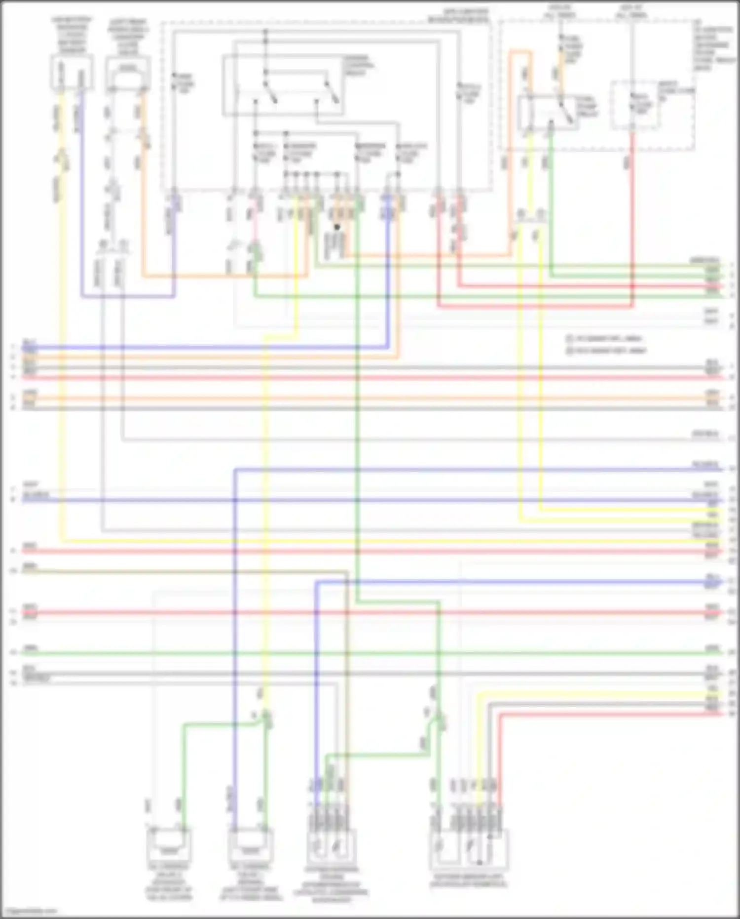 Wiring diagram battery sensor for Hyundai Sonata VII facelift (2017-2019) (4 of 8)