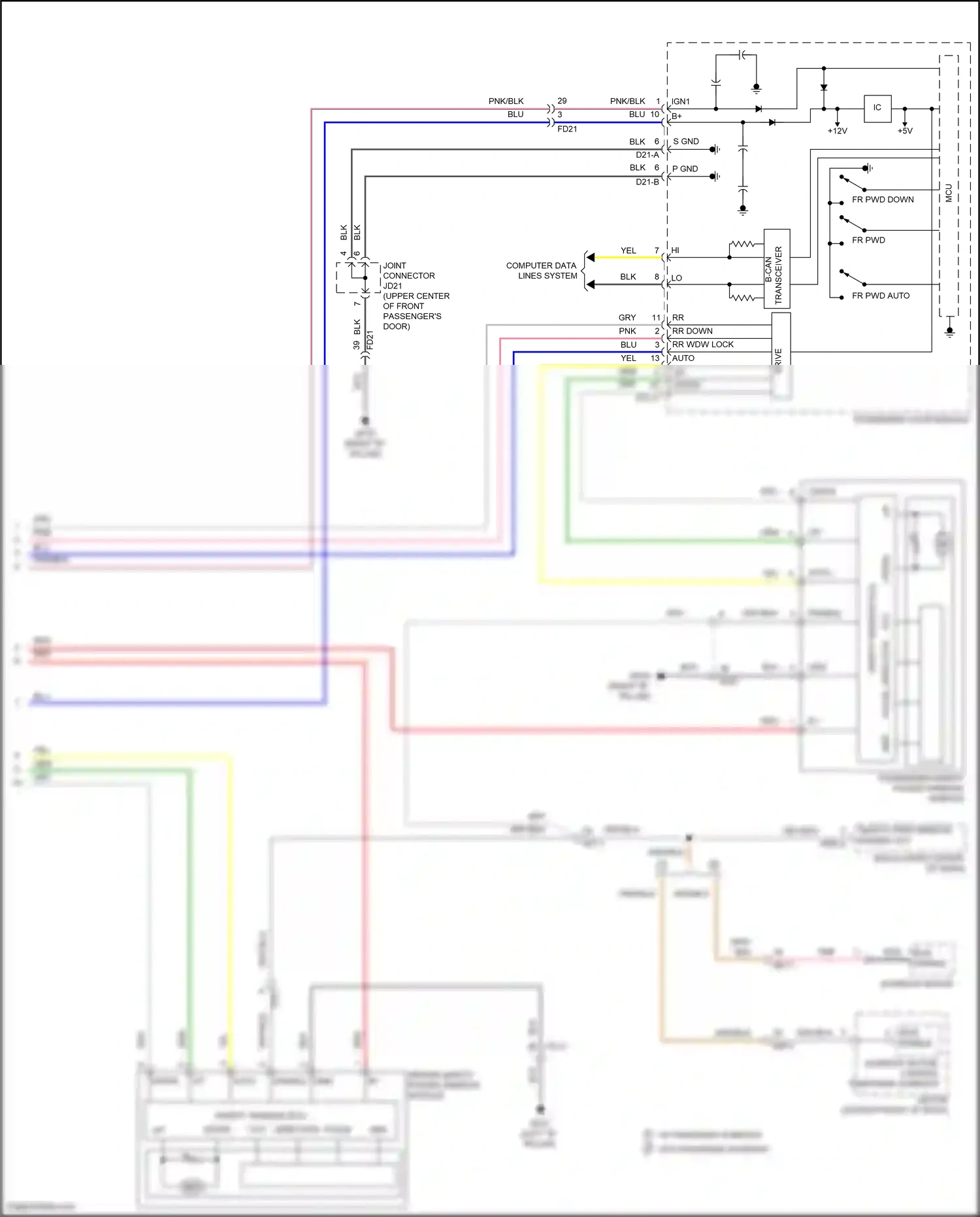 Wiring diagram bcm enable for Hyundai Sonata VII facelift (2017-2019) (4 of 11)