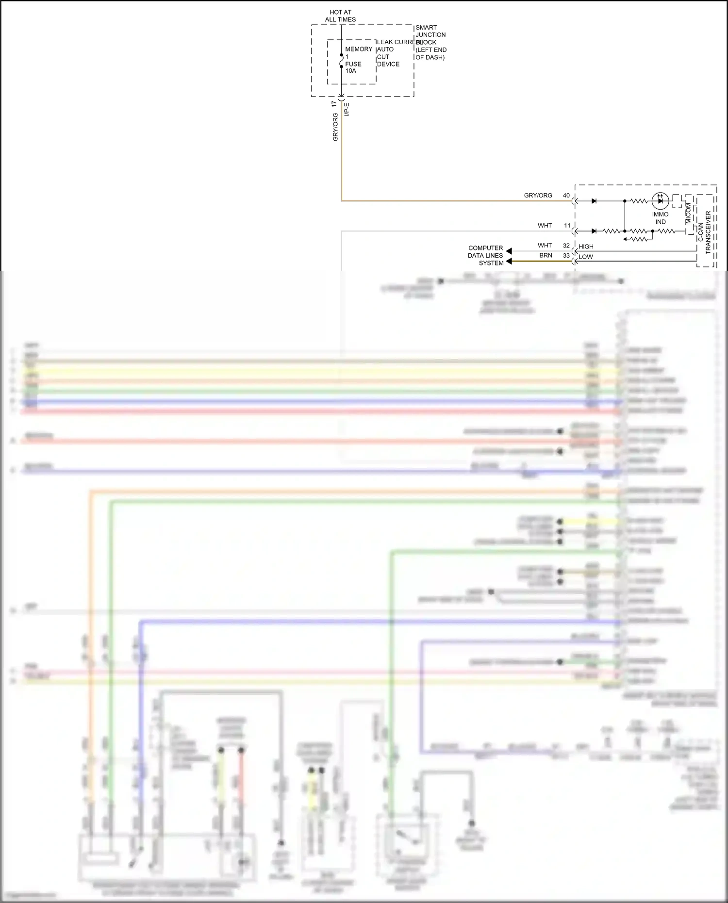 Wiring diagram blu for Hyundai Sonata VII facelift (2017-2019) (179 of 326)