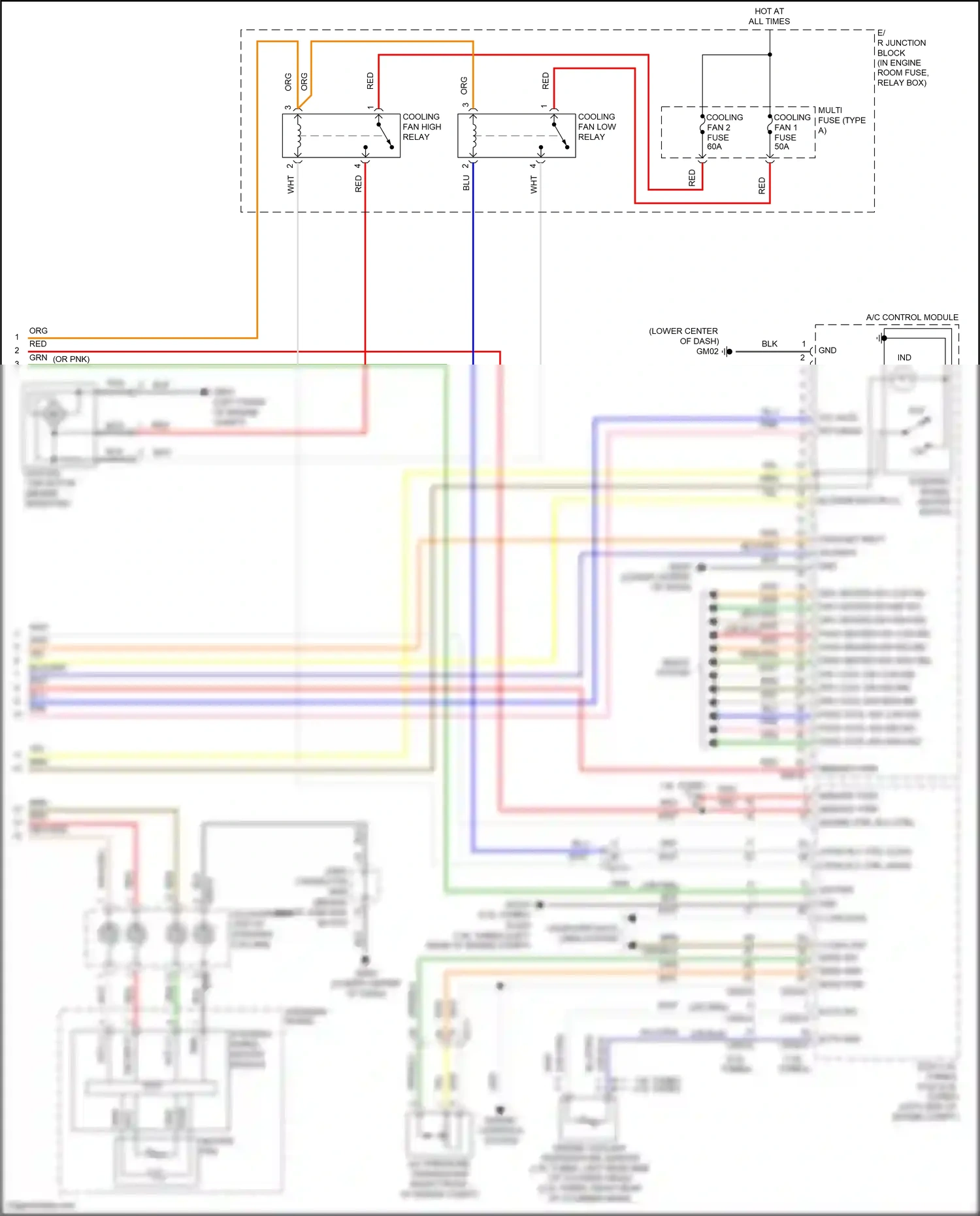 Wiring diagram blu for Hyundai Sonata VII facelift (2017-2019) (259 of 326)