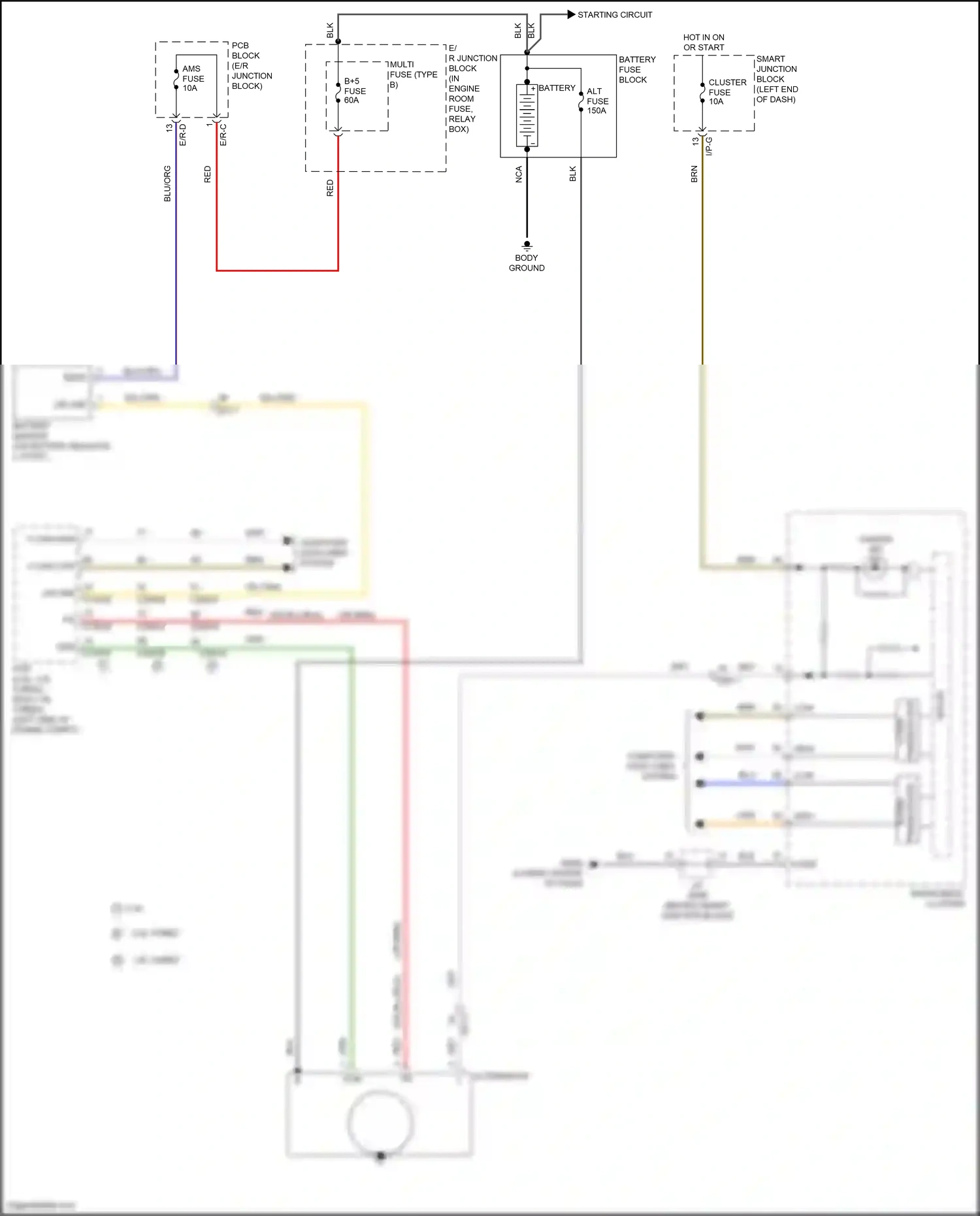 Wiring diagram blu for Hyundai Sonata VII facelift (2017-2019) (191 of 326)