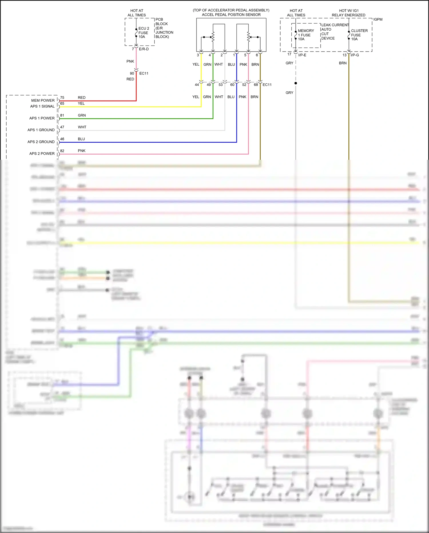 Wiring diagram blu for Hyundai Sonata VII facelift (2017-2019) (276 of 326)