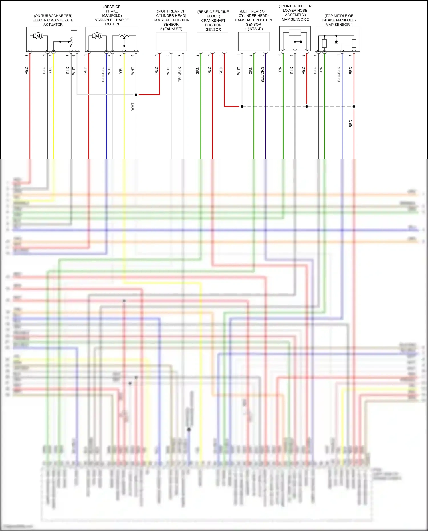 Wiring diagram charging system for Hyundai Sonata VII facelift (2017-2019) (1 of 2)