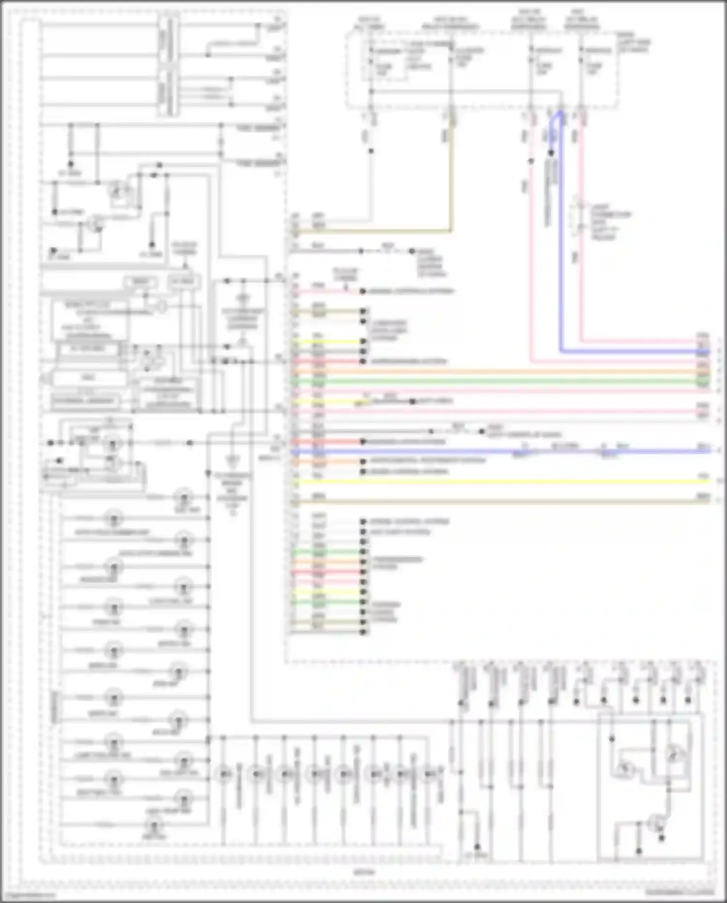 Wiring diagram check engine ind for Hyundai Sonata VII facelift (2017-2019) (1 of 4)